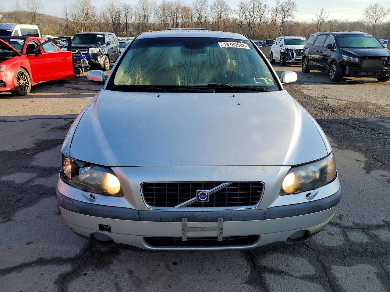 2004 Volvo S60 2.5t Silver vin: YV1RH59H442346787