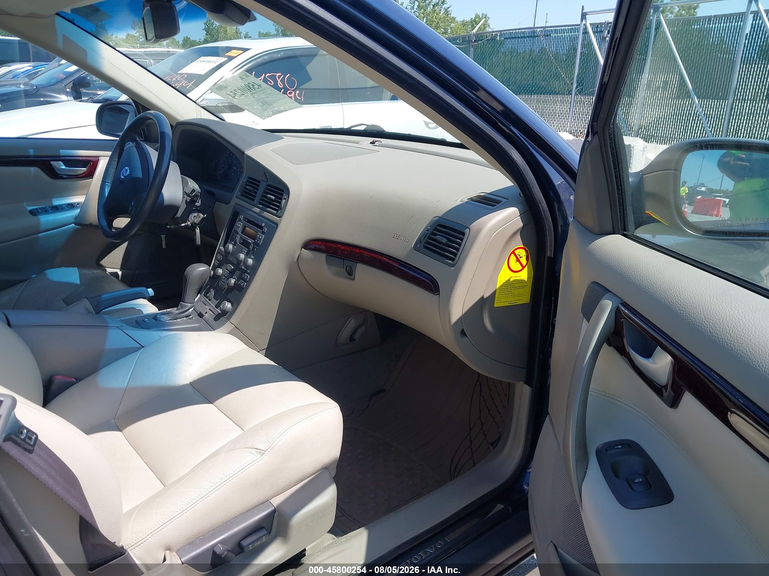 2003 Volvo S60 2.5t Awd Blue vin: YV1RH59H832283143