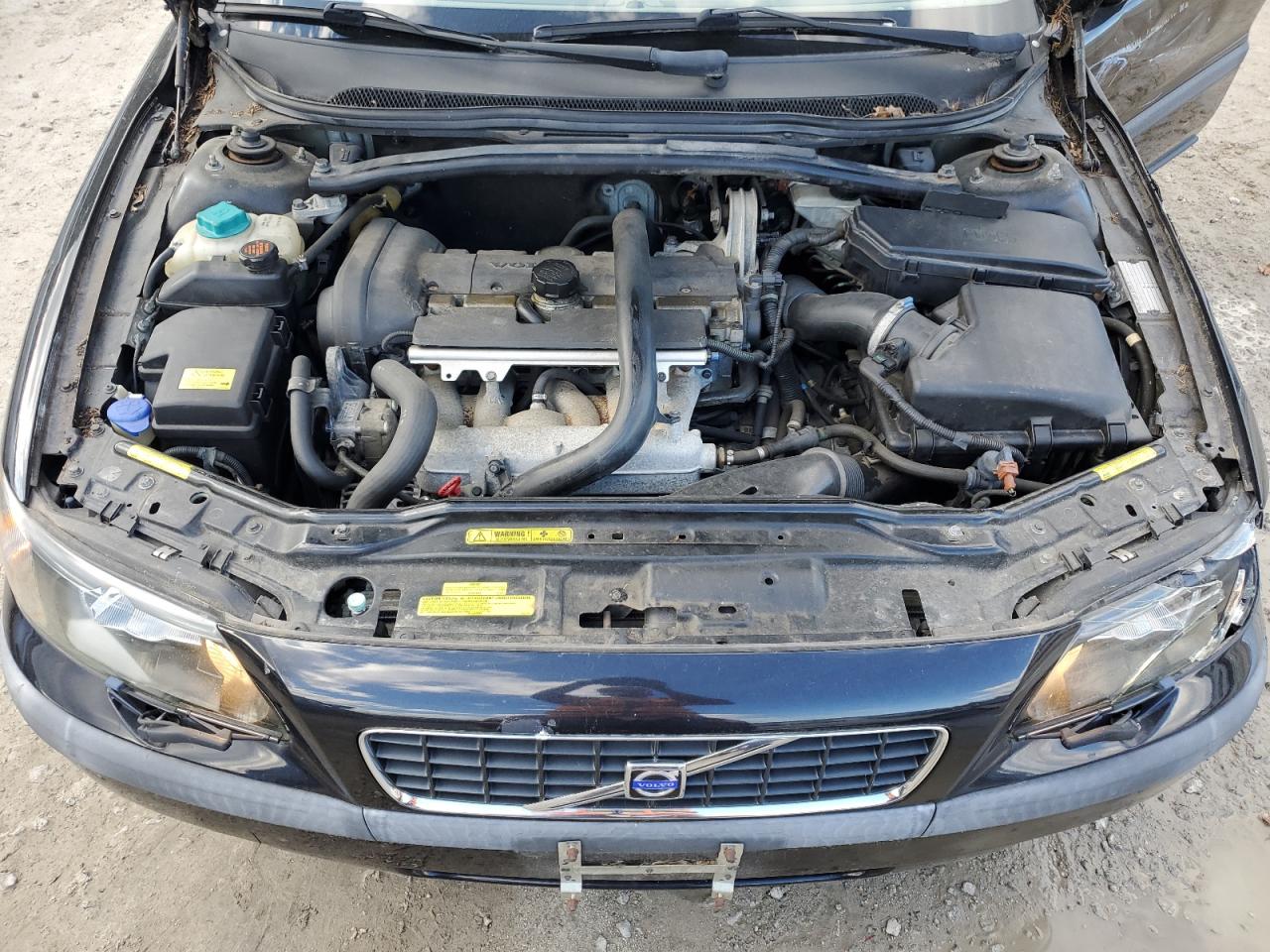 2004 Volvo S60 2.5t Black vin: YV1RH59H842385415