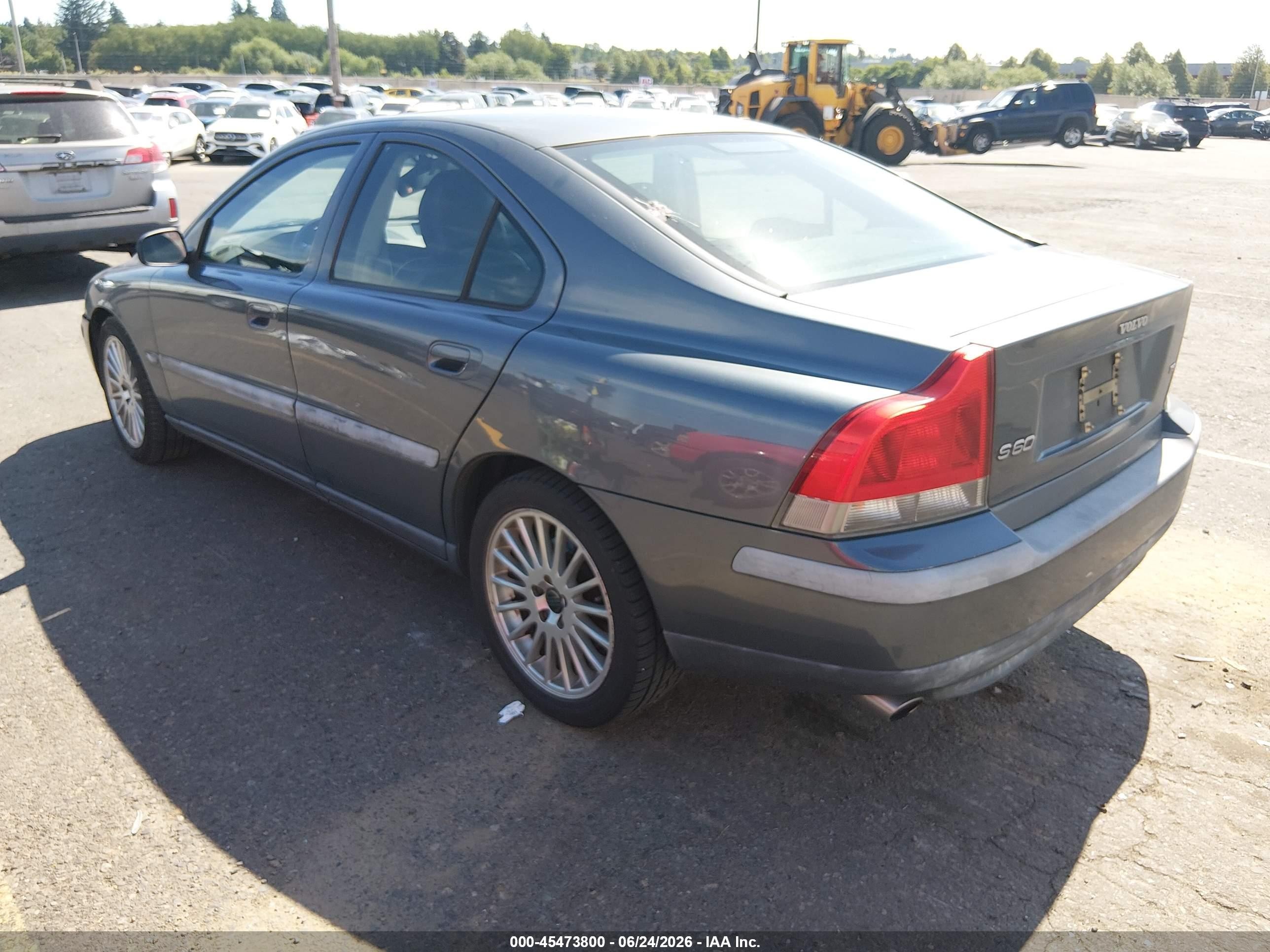 2004 Volvo S60 T5 Gray vin: YV1RS53D042374755