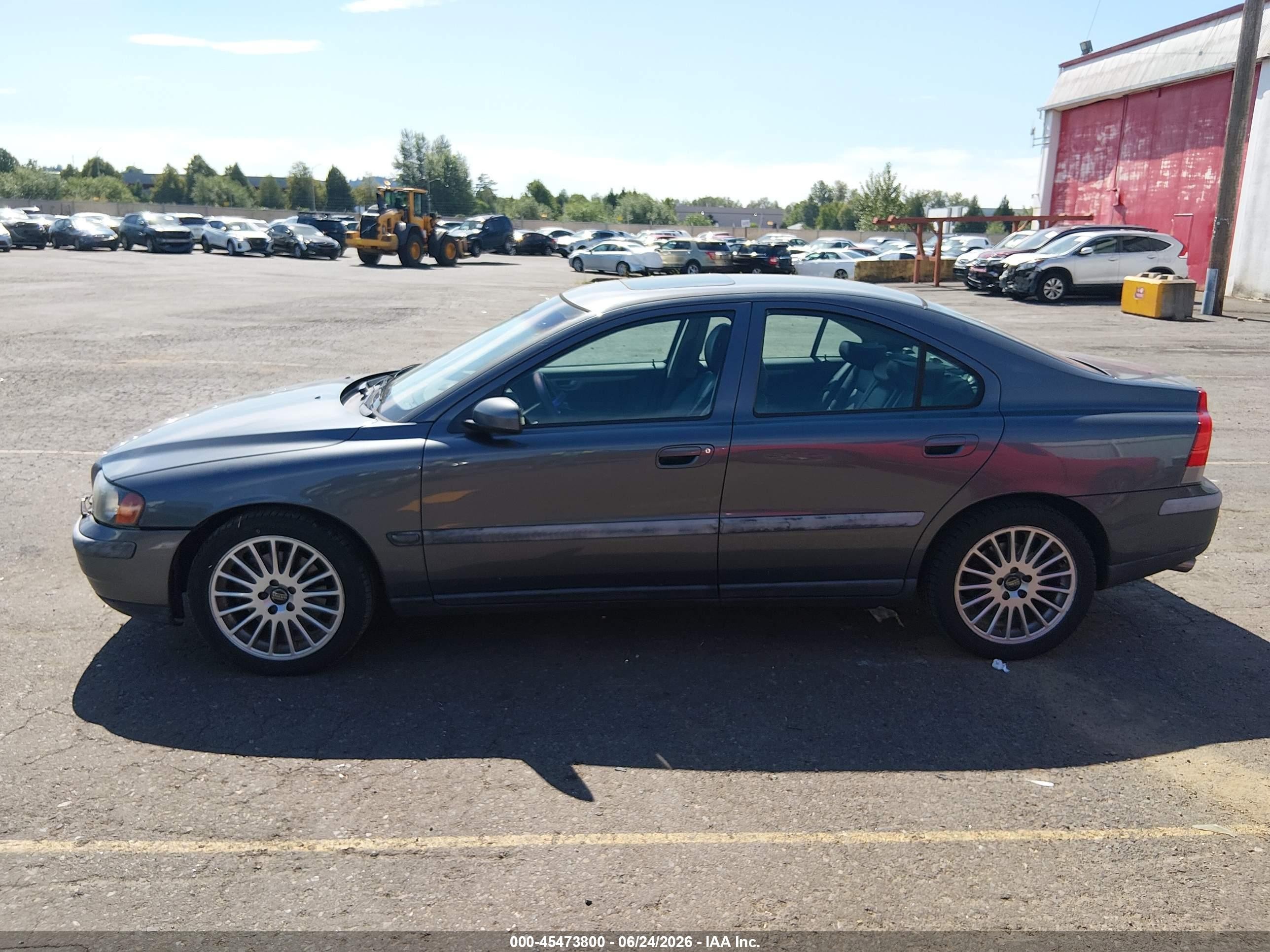 2004 Volvo S60 T5 Gray vin: YV1RS53D042374755
