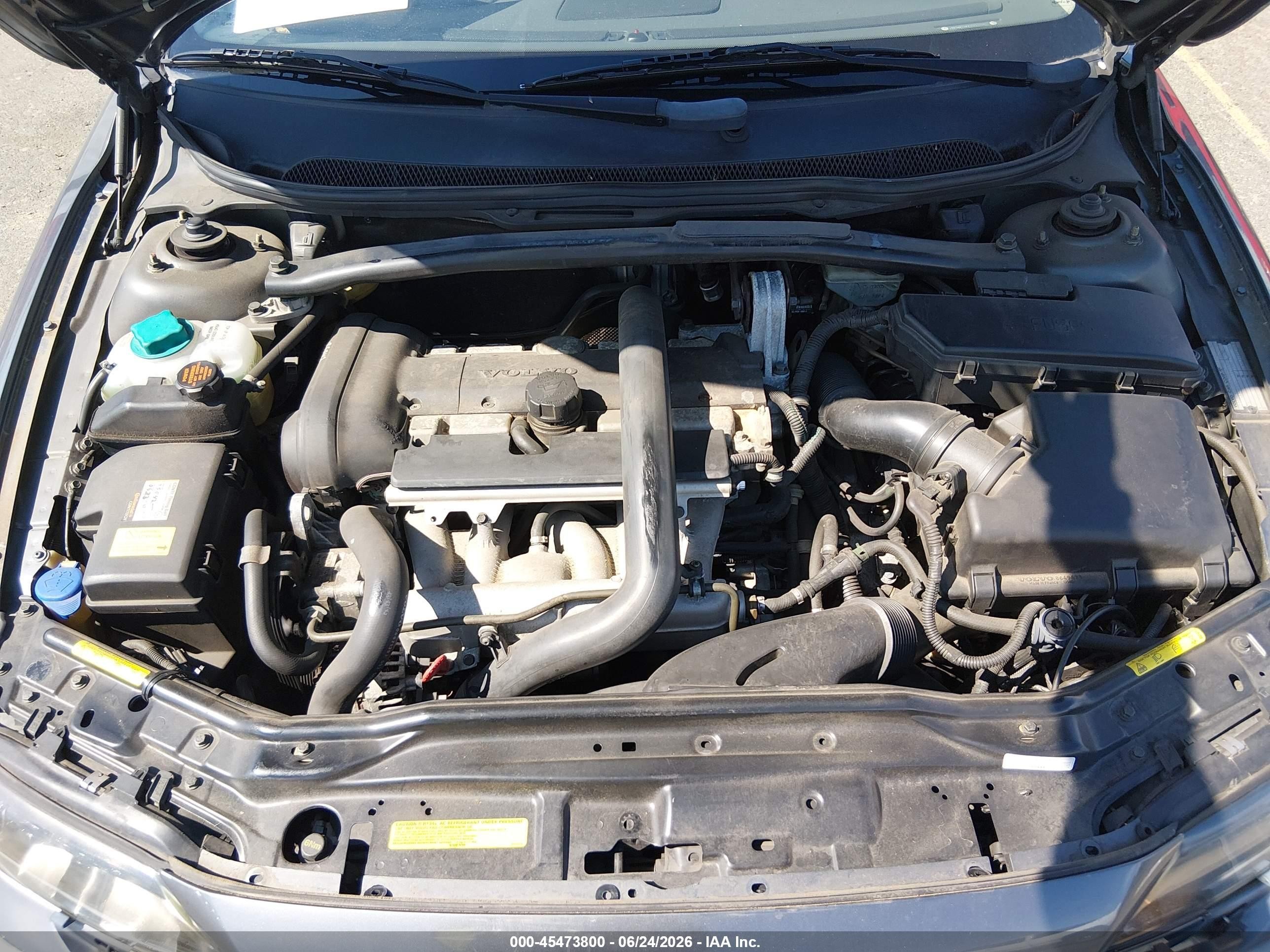 2004 Volvo S60 T5 Gray vin: YV1RS53D042374755