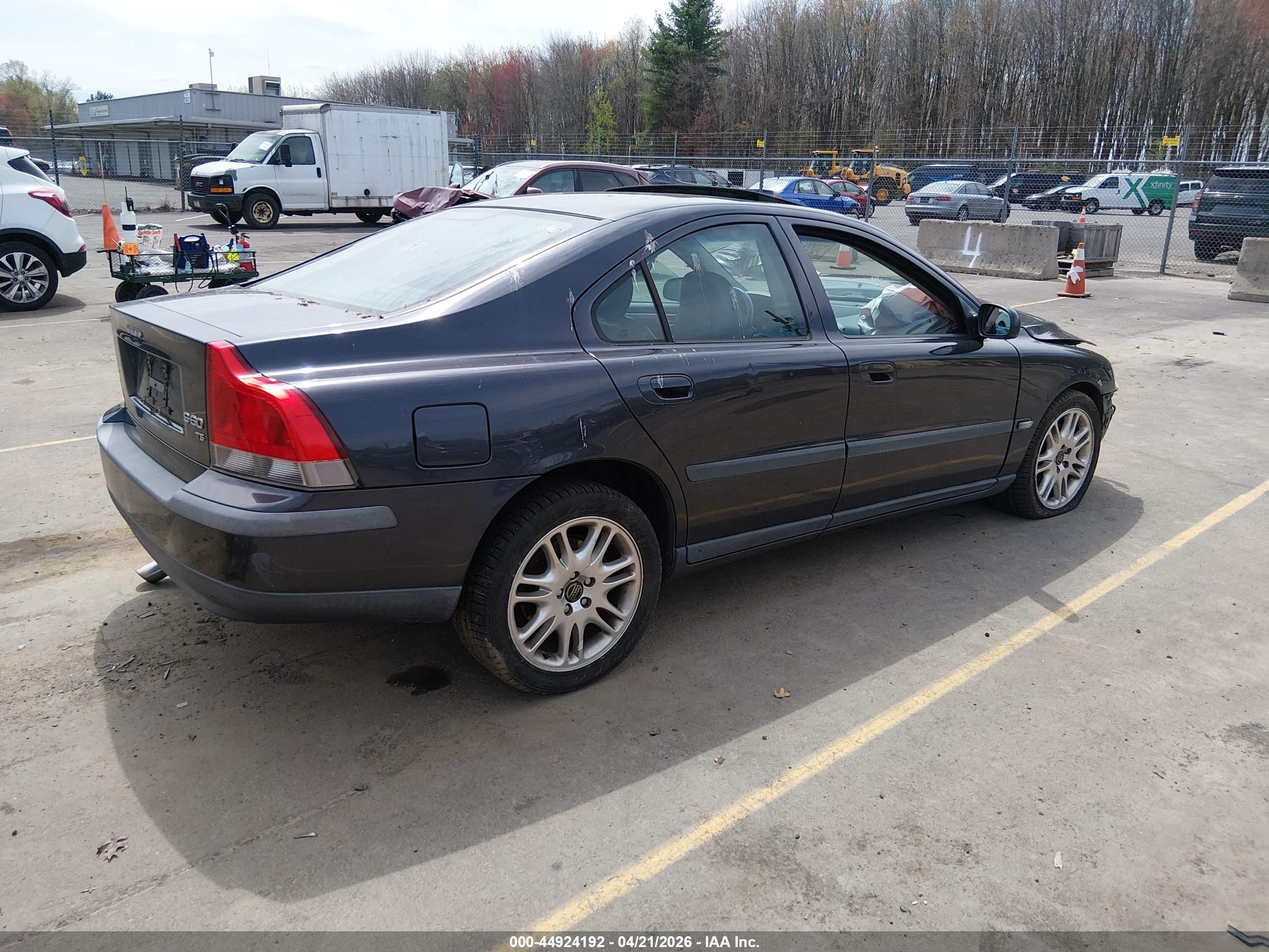 2002 Volvo S60 T5 Черный vin: YV1RS53D122166686