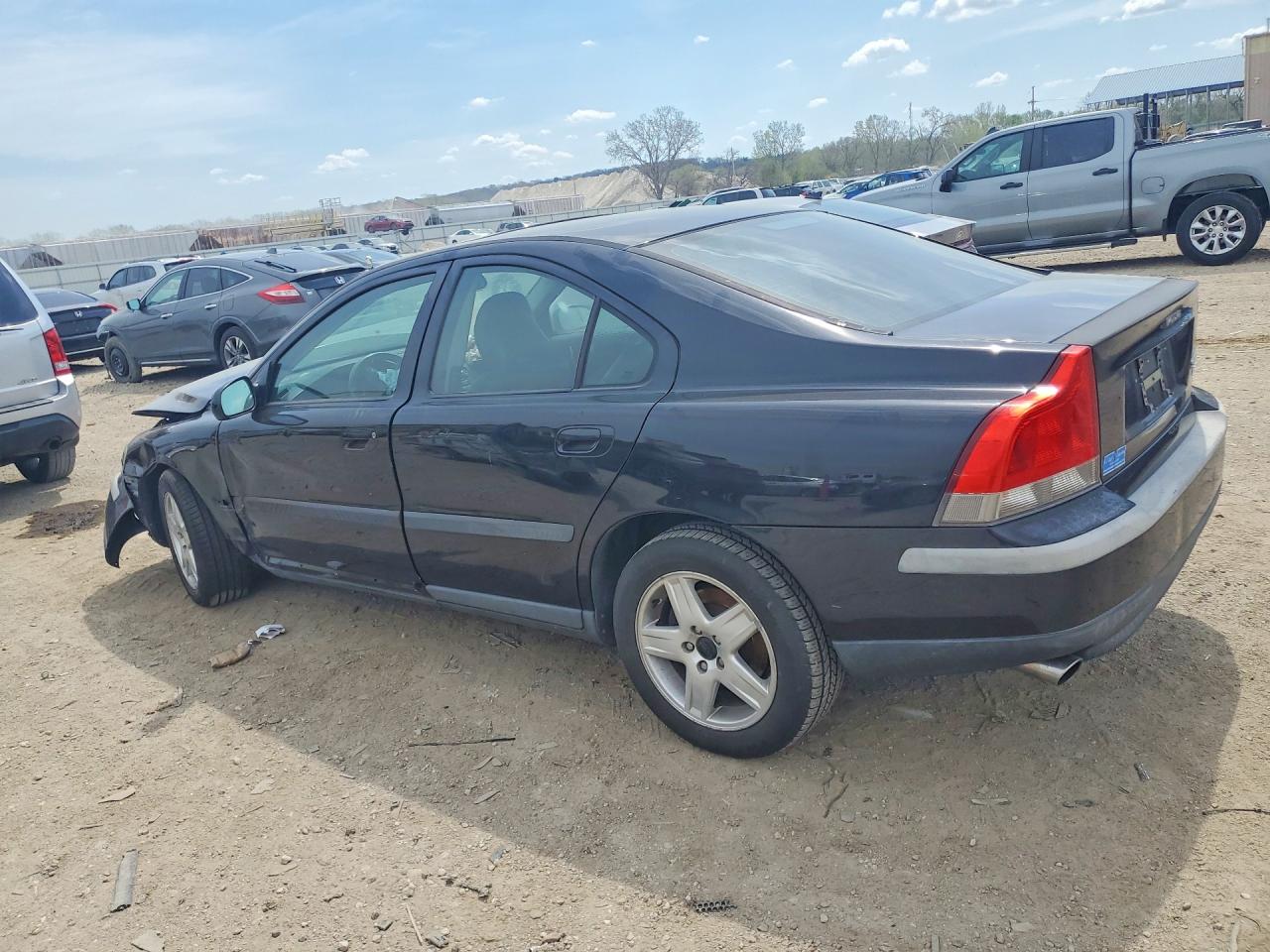2002 Volvo S60 T5 Black vin: YV1RS53D922172171