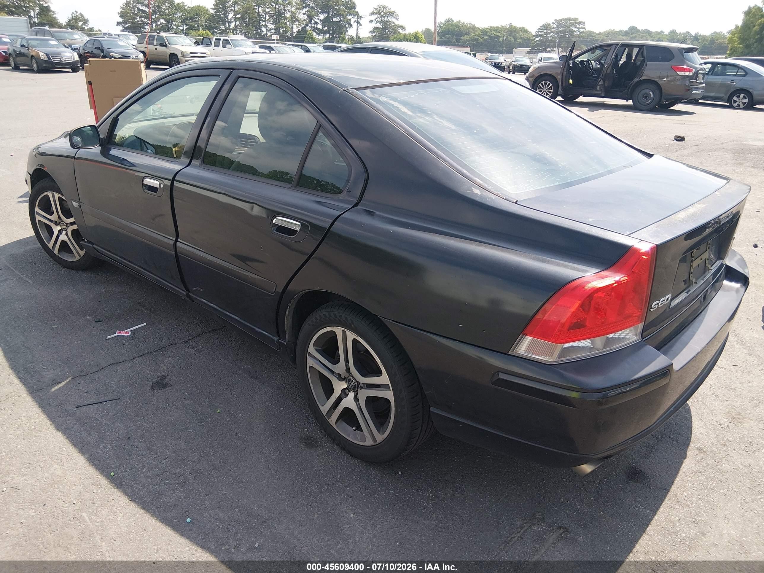2006 Volvo S60 T5 Dark Blue vin: YV1RS547362547356