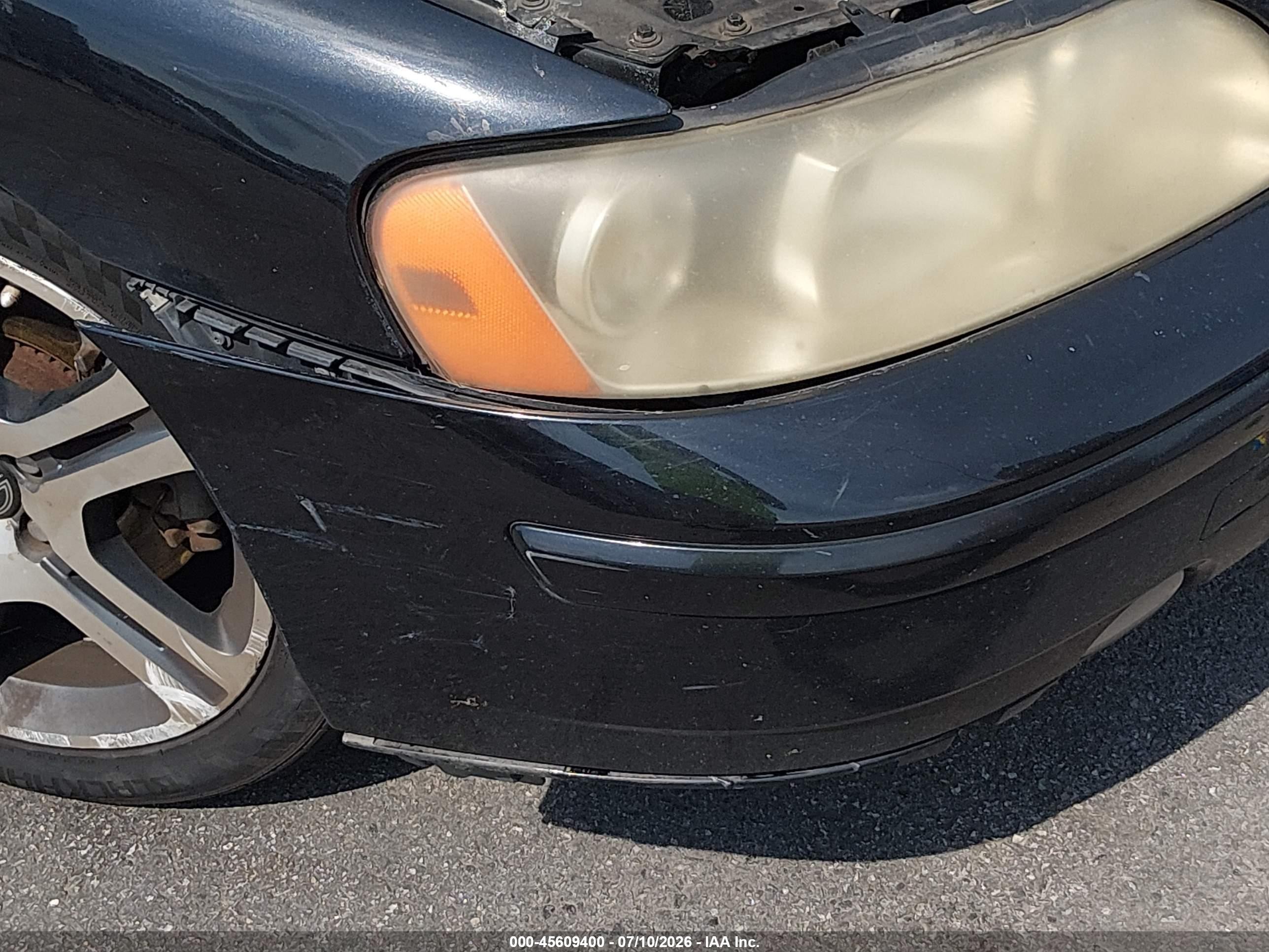 2006 Volvo S60 T5 Dark Blue vin: YV1RS547362547356