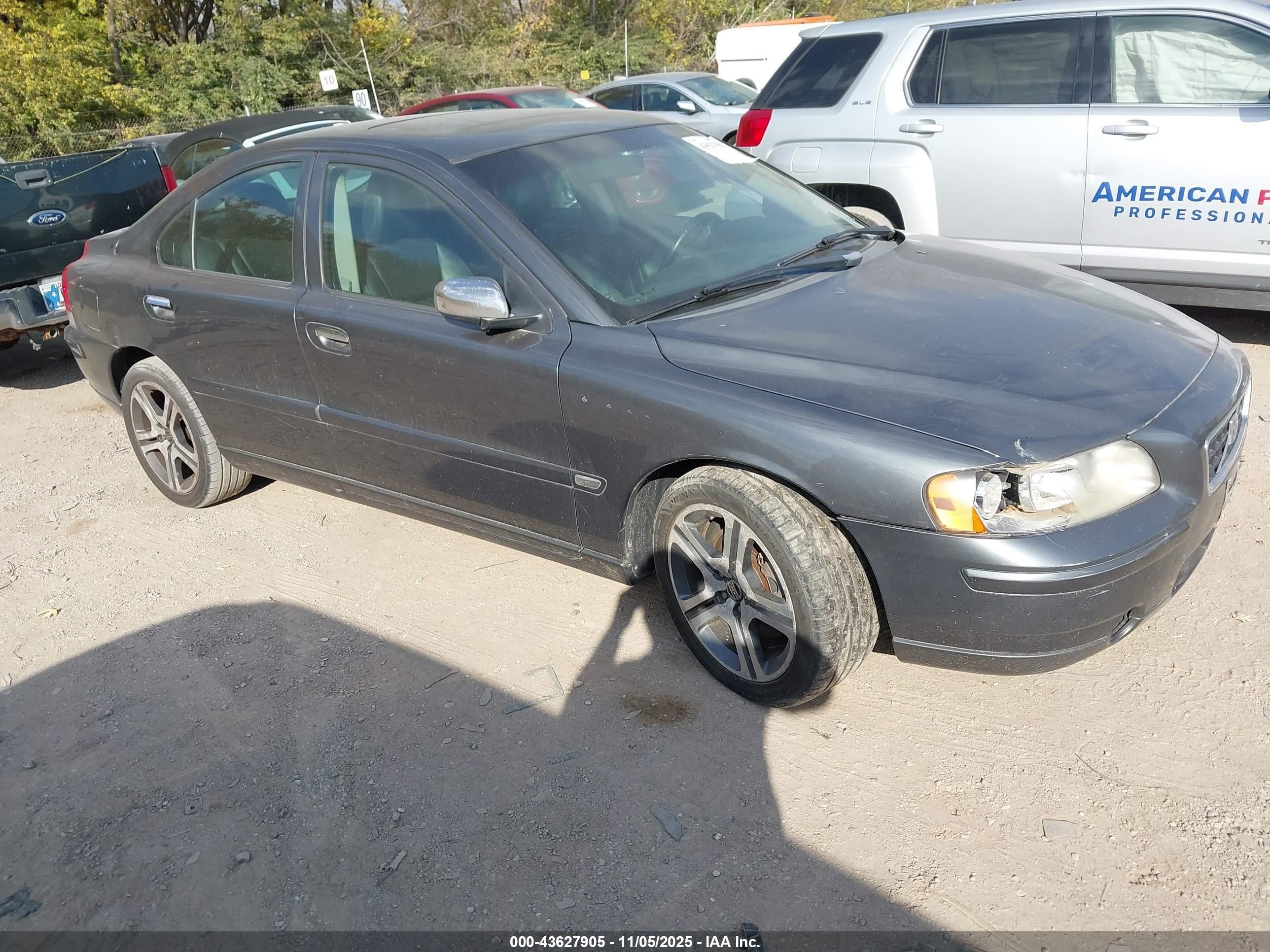2006 Volvo S60 T5 Gray vin: YV1RS547762554892