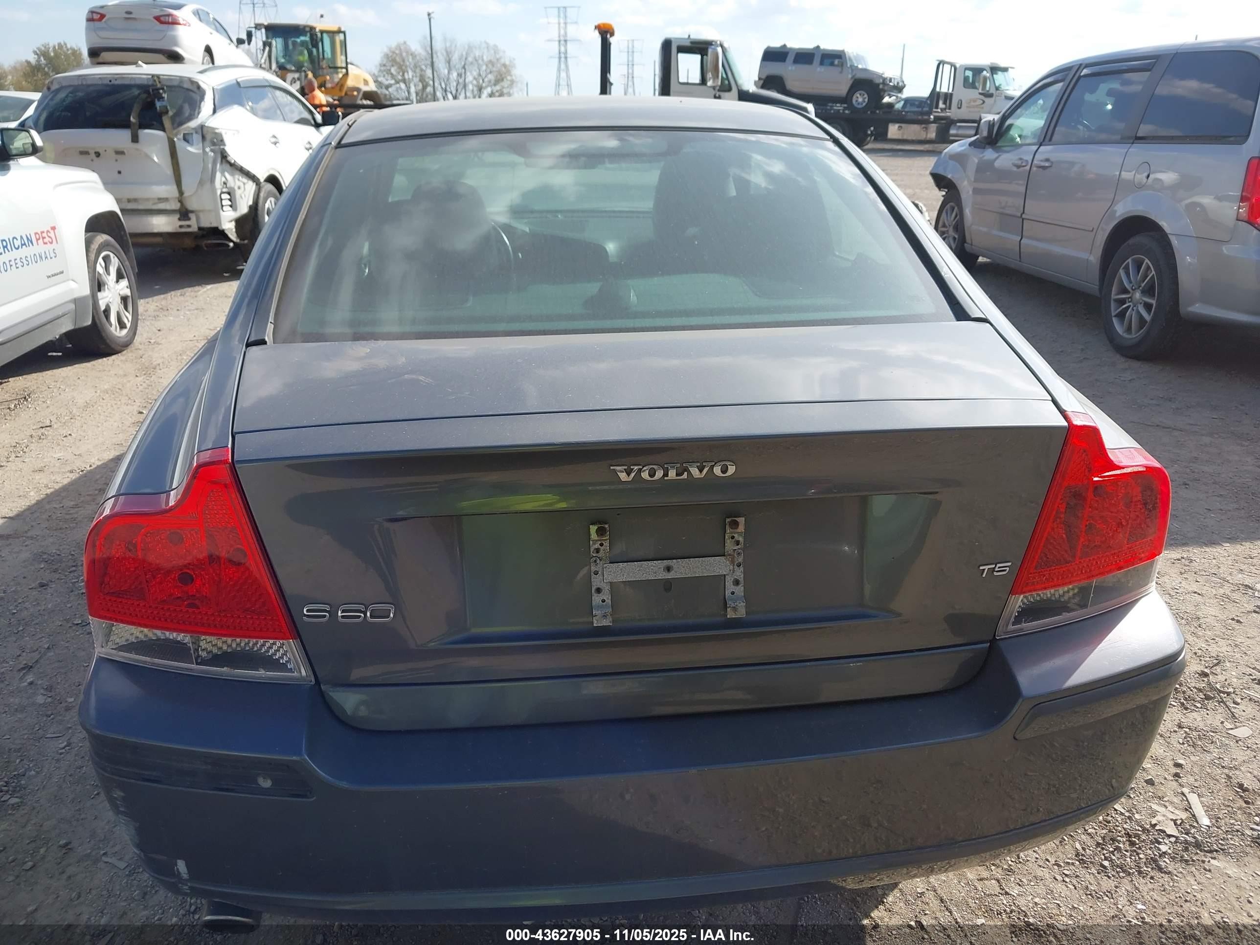 2006 Volvo S60 T5 Gray vin: YV1RS547762554892