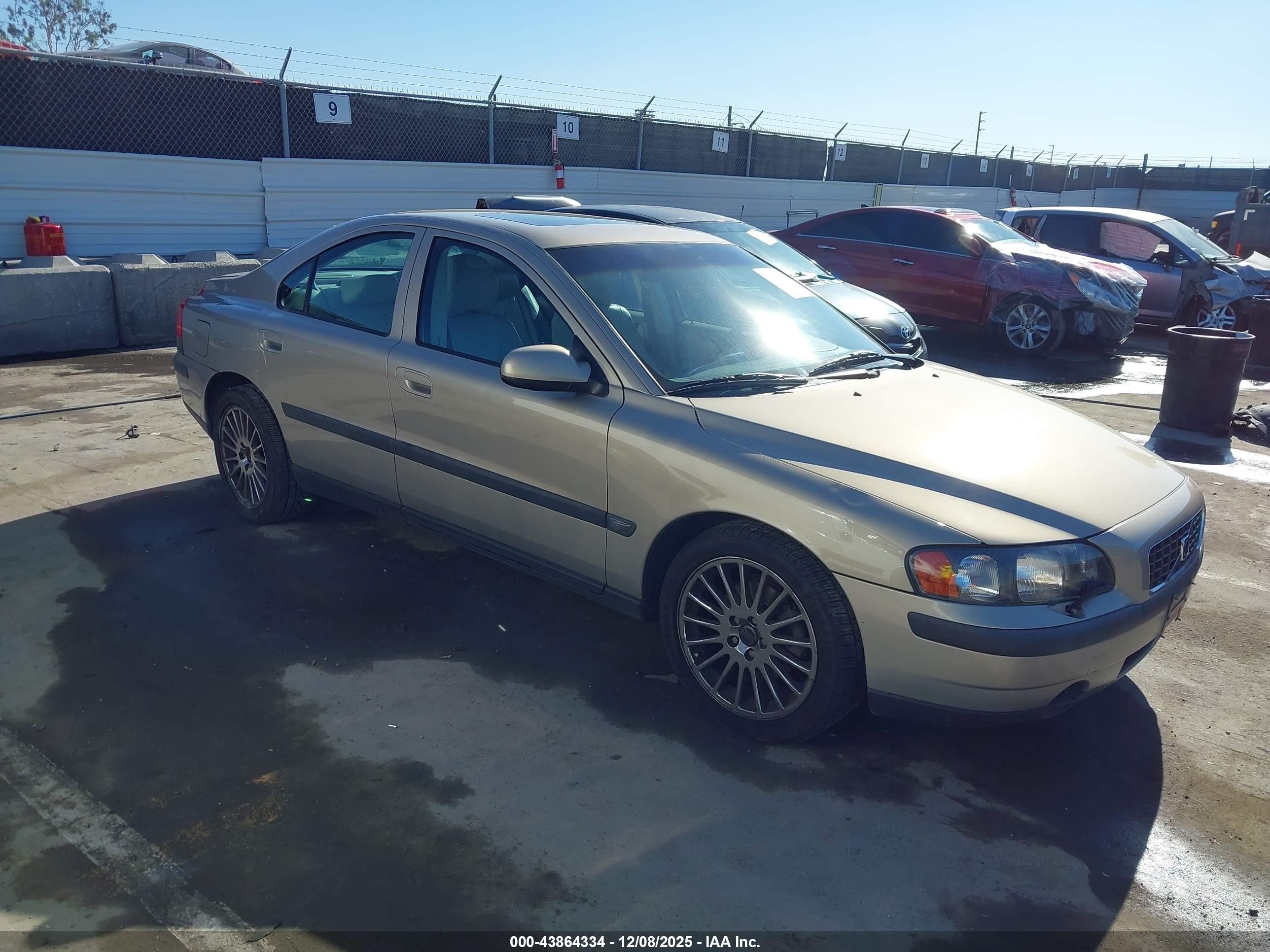 2002 Volvo S60 2.4t Brown vin: YV1RS58D122134135