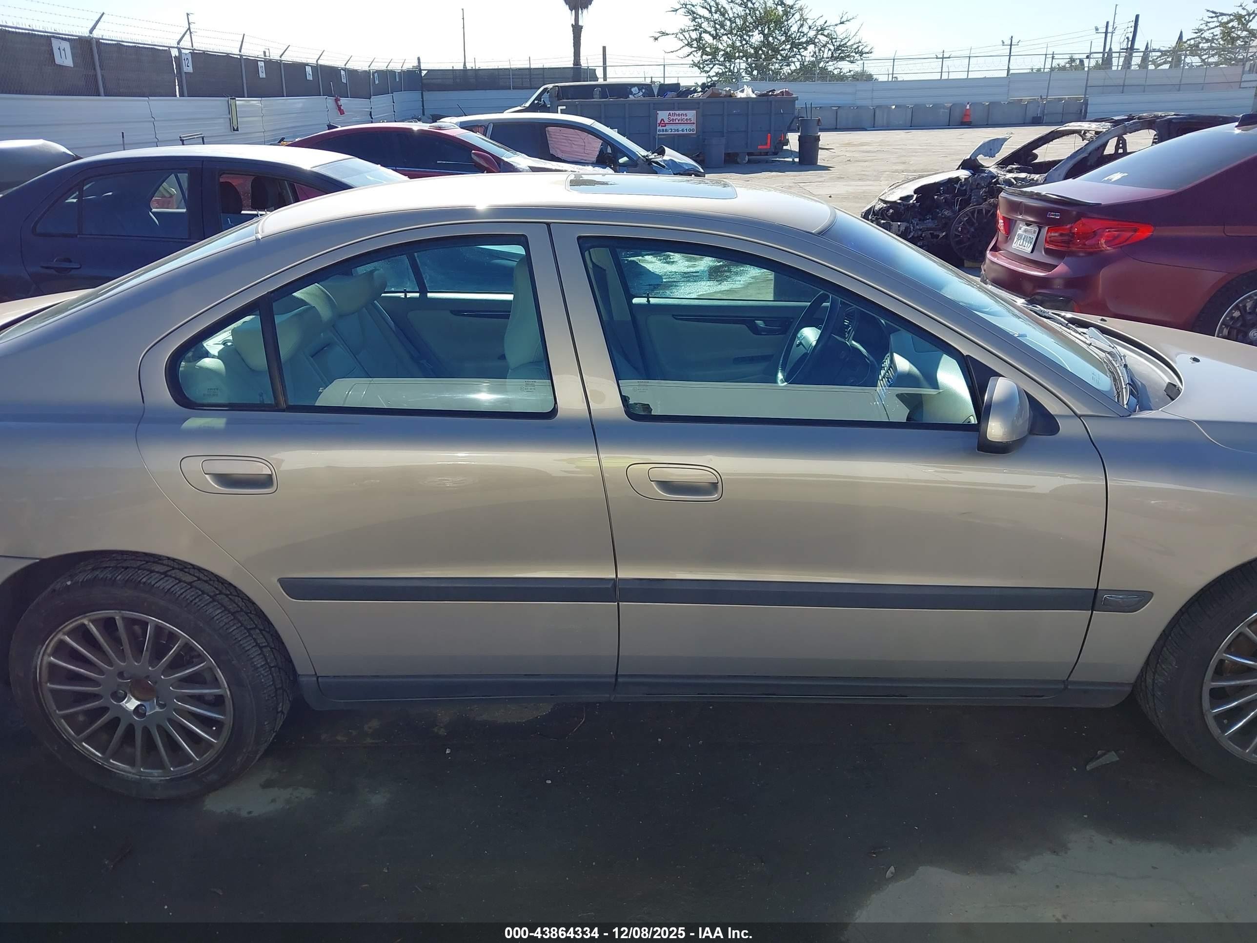 2002 Volvo S60 2.4t Brown vin: YV1RS58D122134135