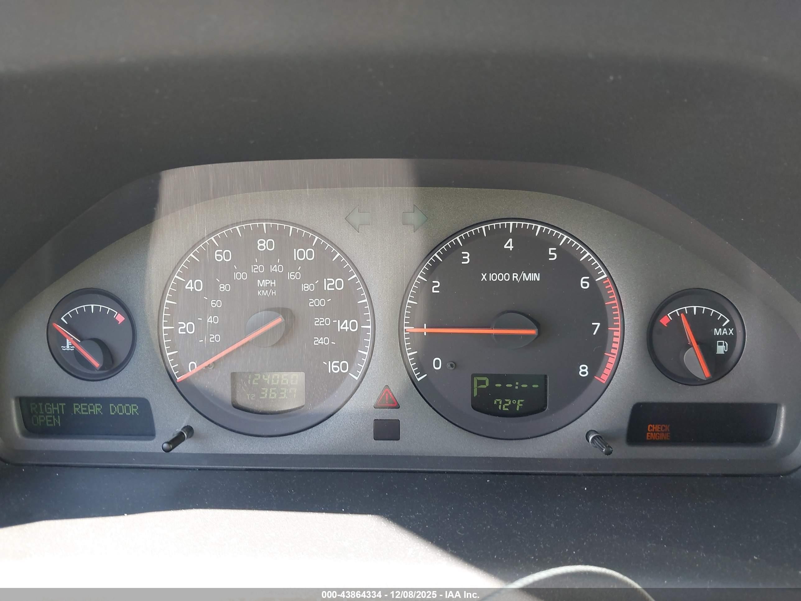 2002 Volvo S60 2.4t Brown vin: YV1RS58D122134135