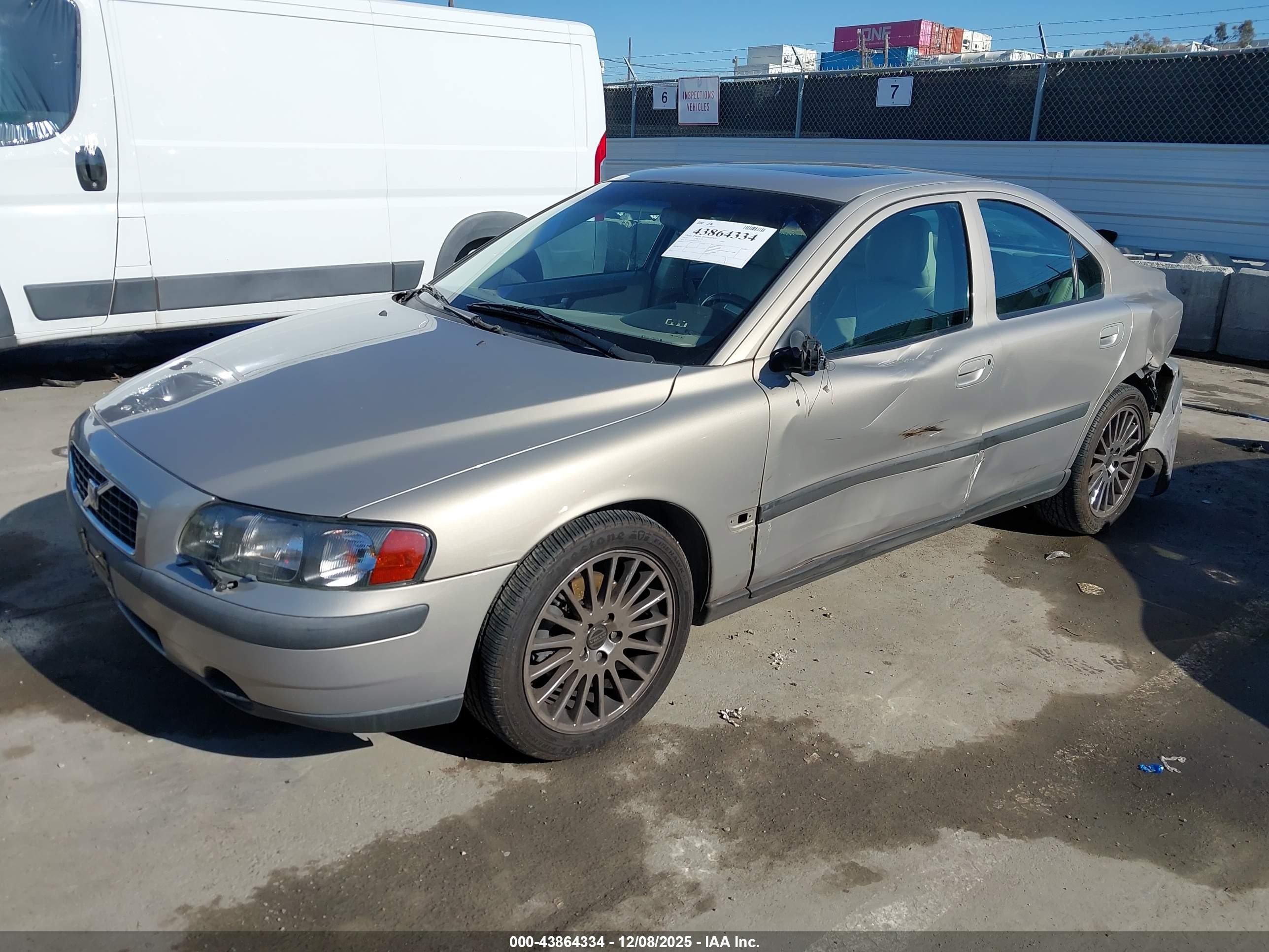 2002 Volvo S60 2.4t Brown vin: YV1RS58D122134135