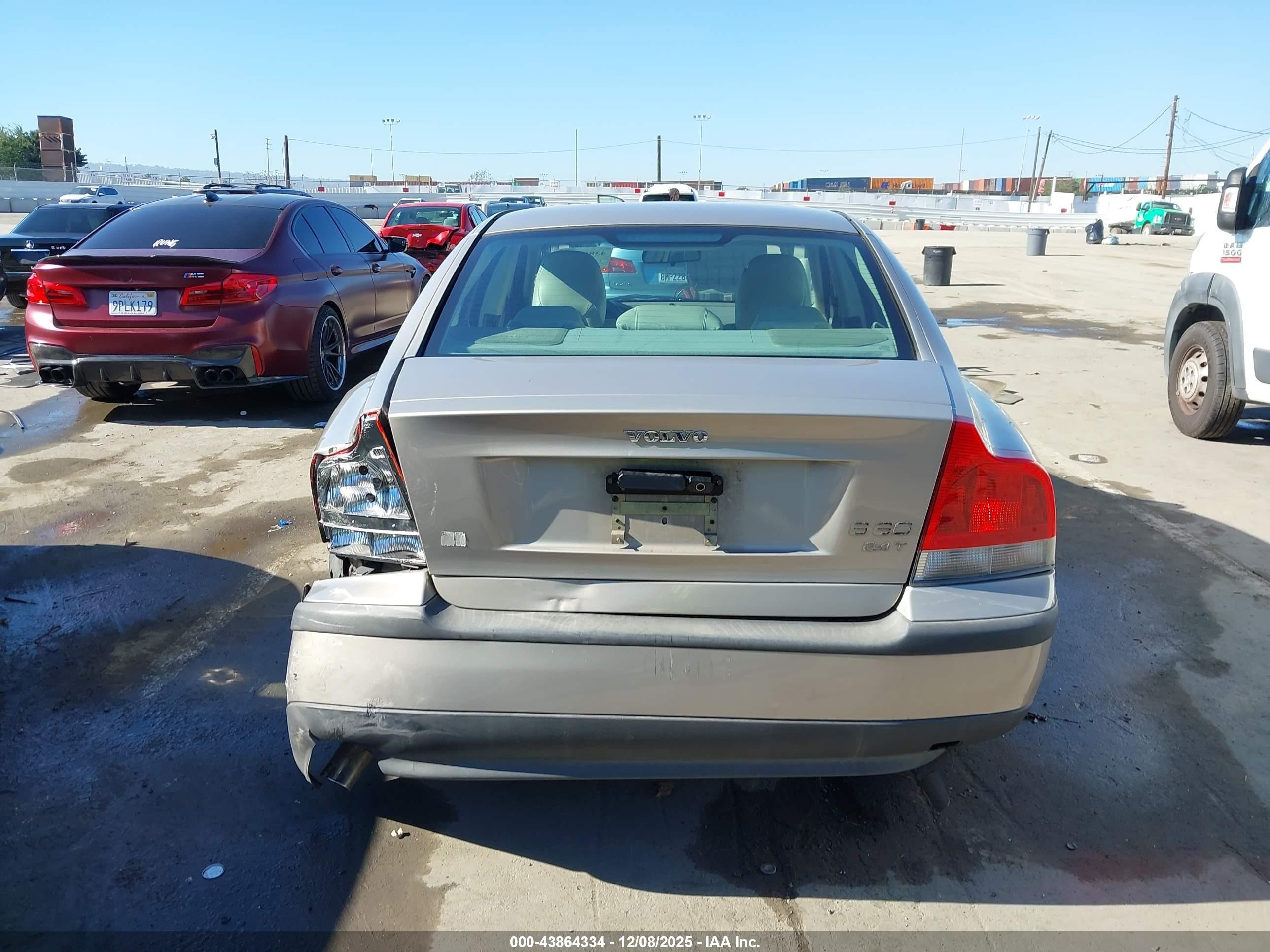 2002 Volvo S60 2.4t Brown vin: YV1RS58D122134135