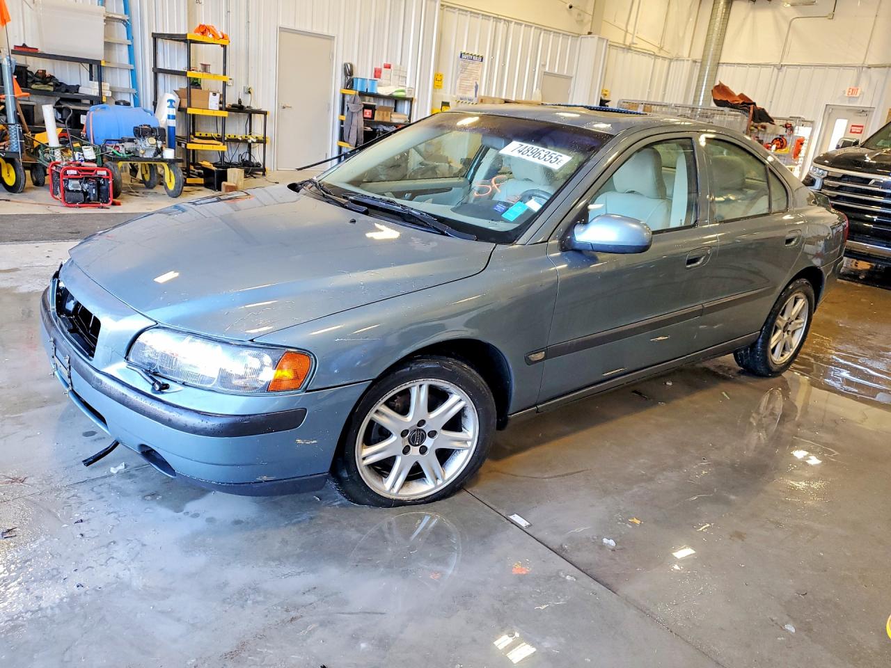 2002 Volvo S60 2.4t Teal vin: YV1RS58D322095578