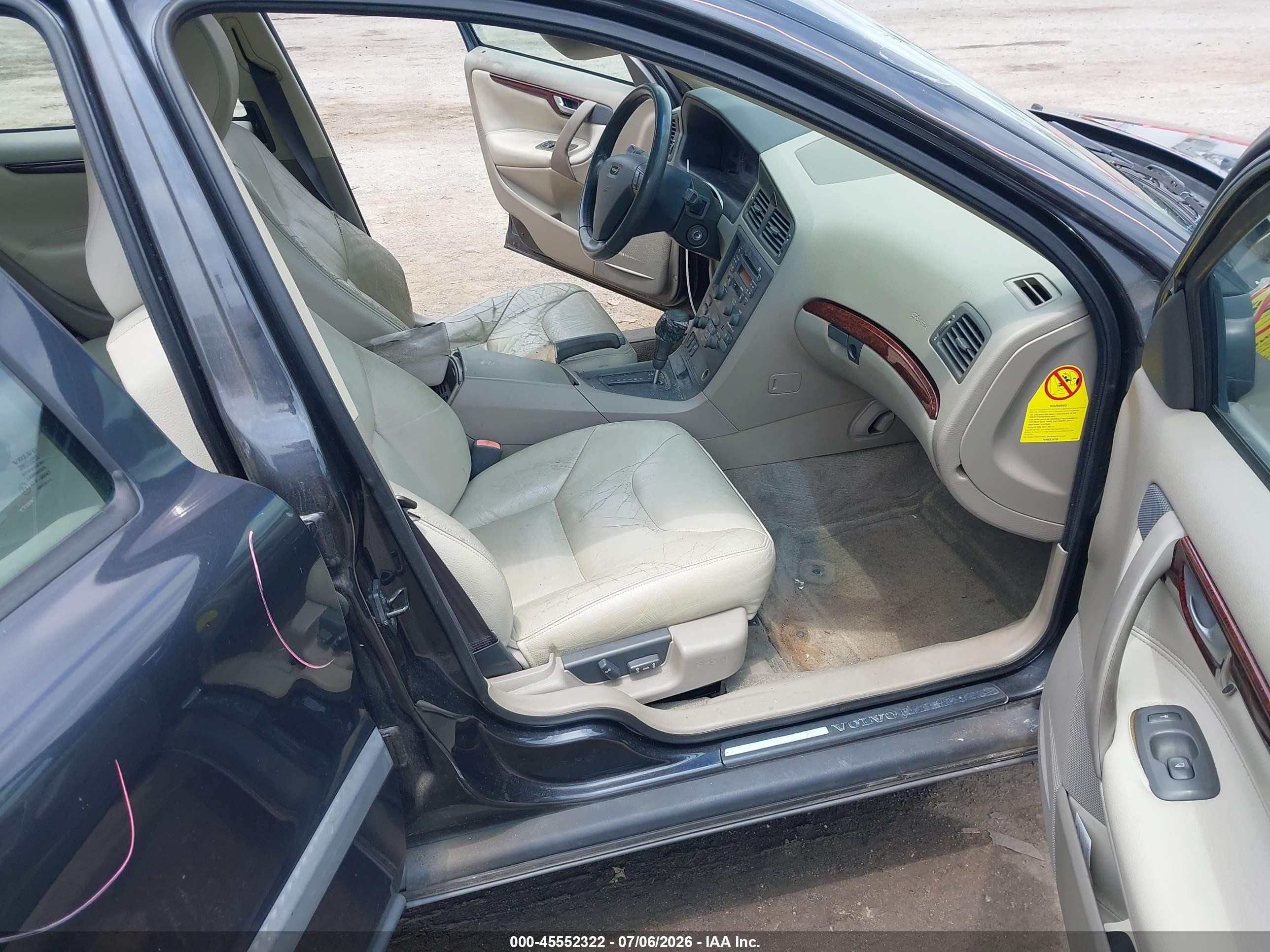 2002 Volvo S60 2.4t Green vin: YV1RS58D422124232