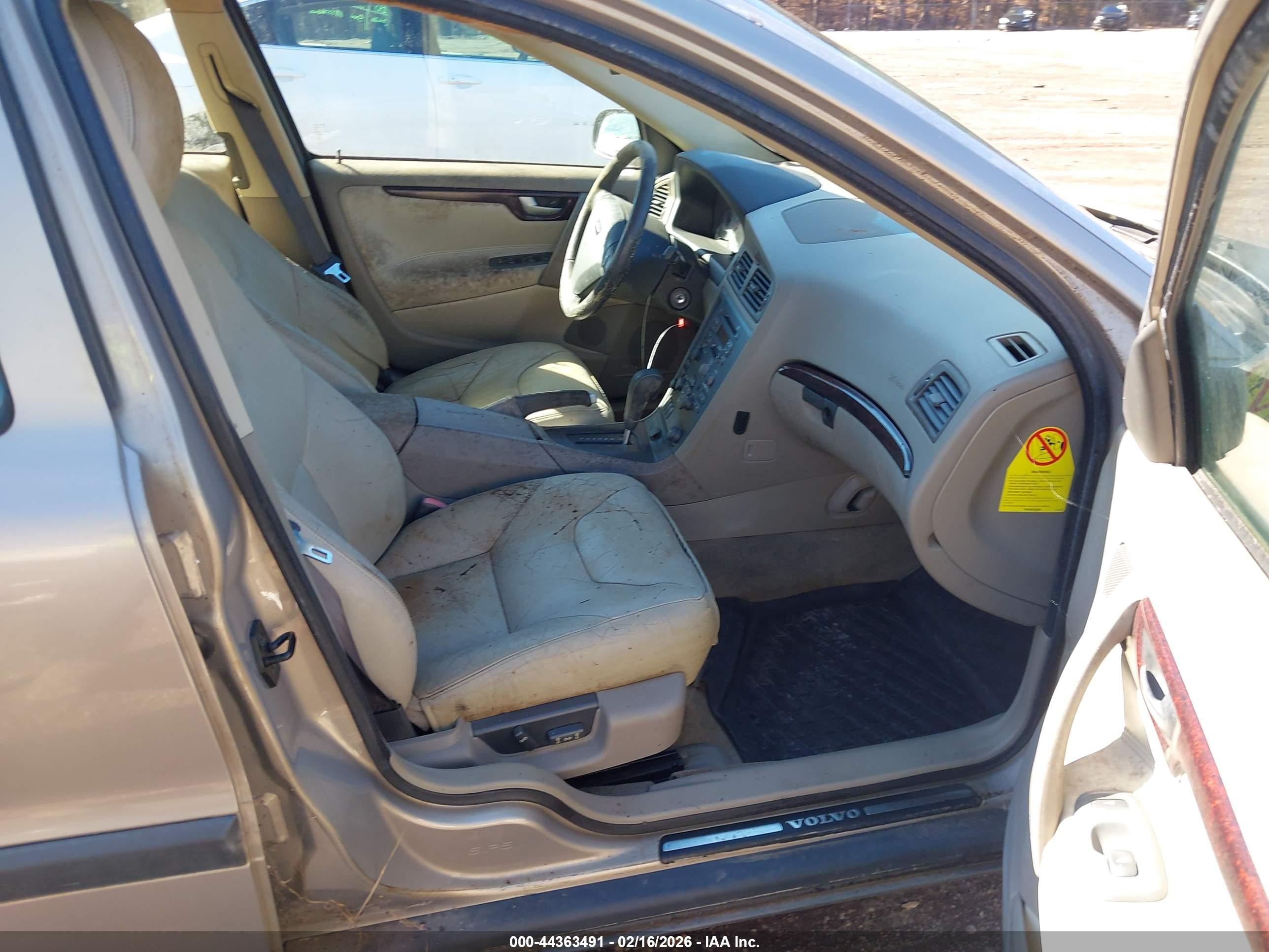 2002 Volvo S60 2.4t Silver vin: YV1RS58D422171969