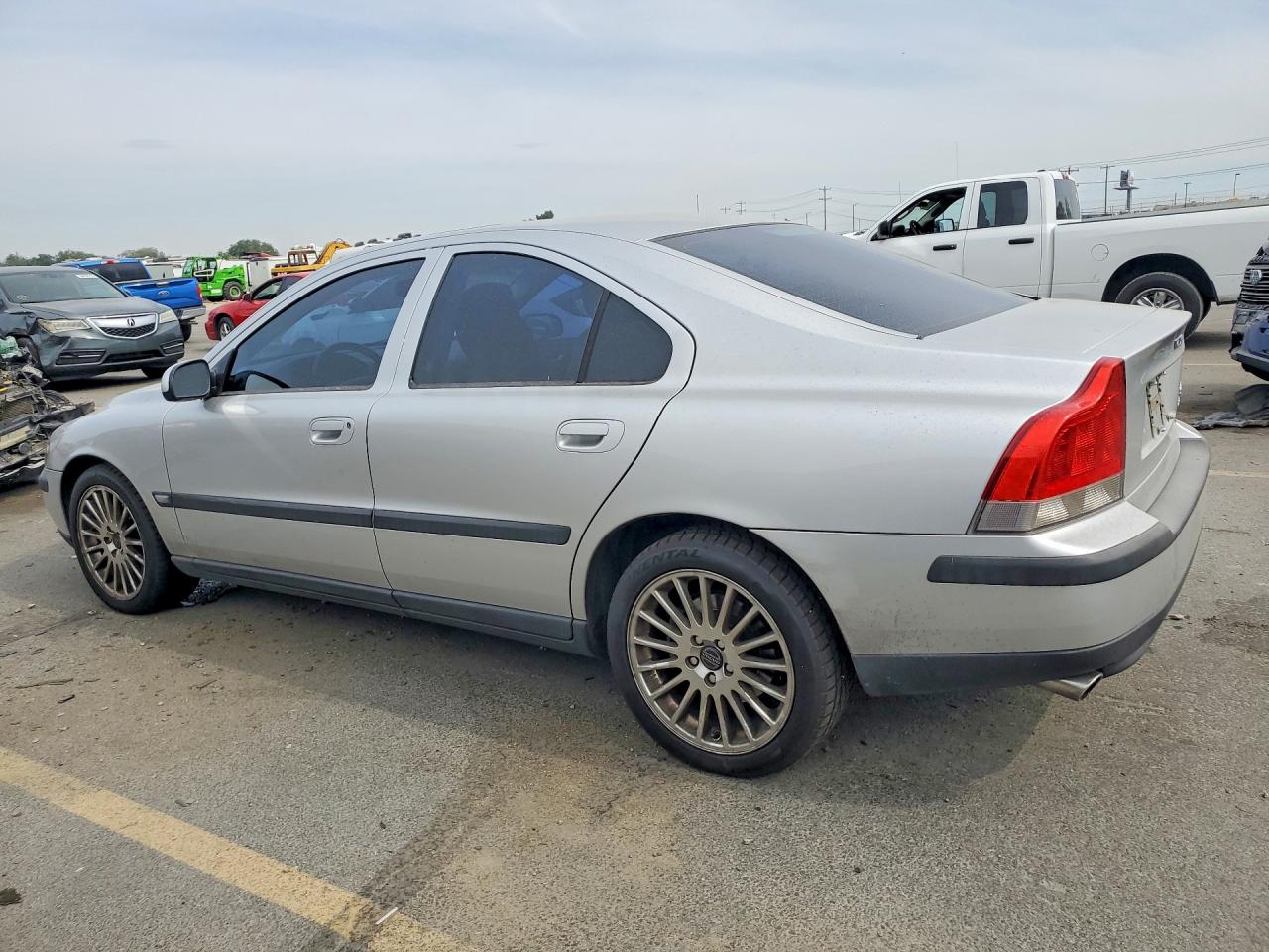 2002 Volvo S60 2.4t Silver vin: YV1RS58D522169907