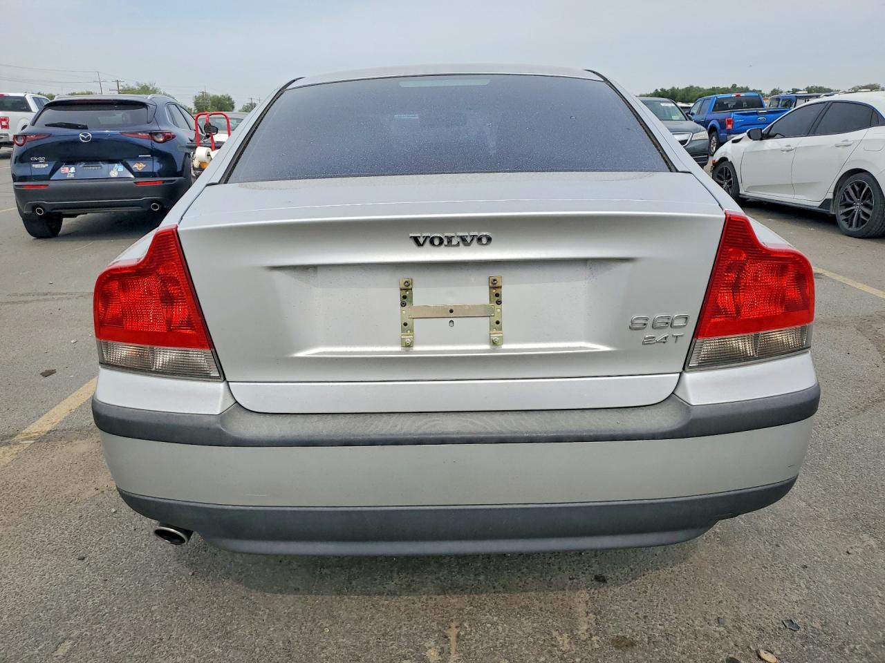 2002 Volvo S60 2.4t Silver vin: YV1RS58D522169907