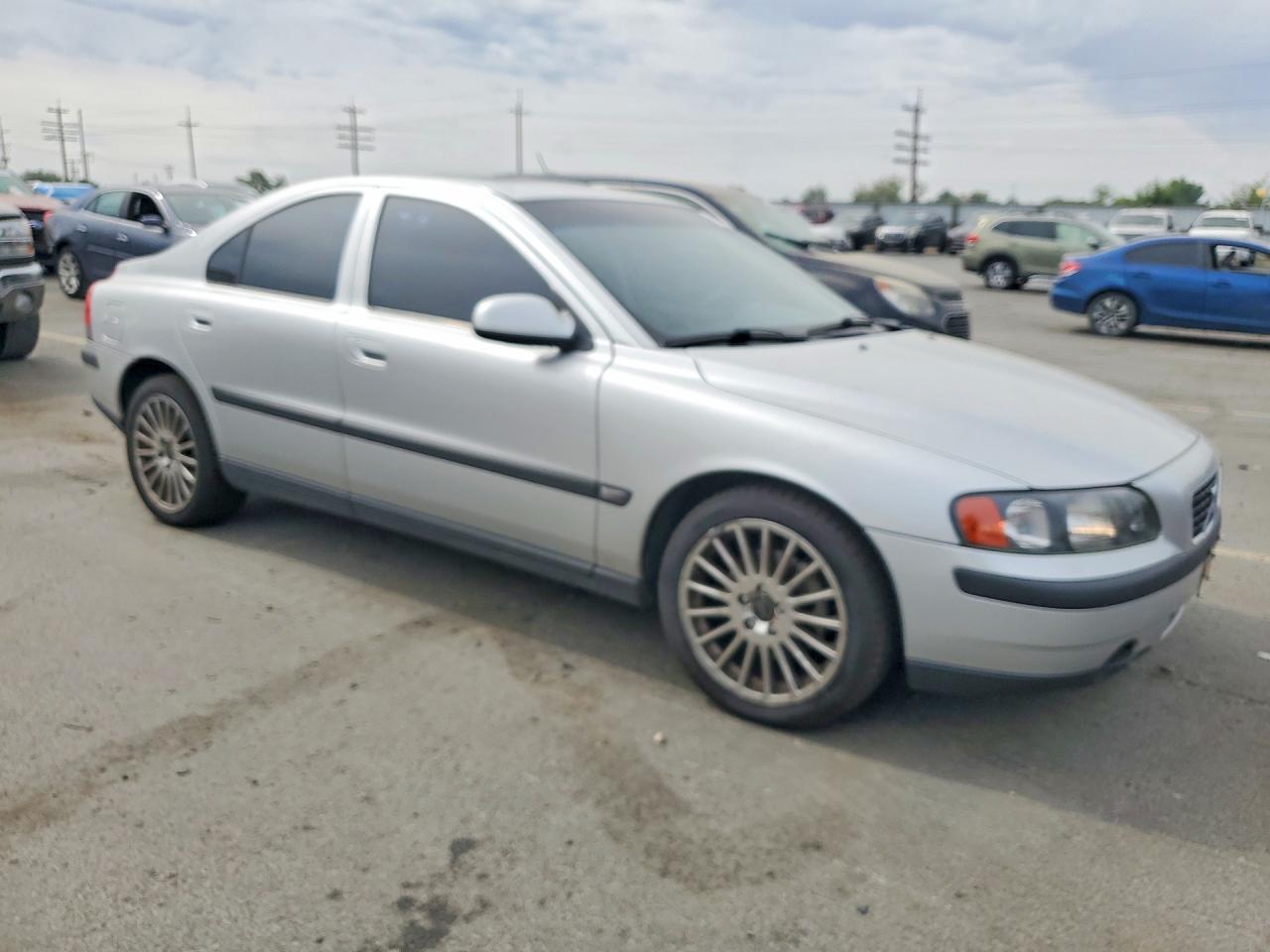 2002 Volvo S60 2.4t Silver vin: YV1RS58D522169907