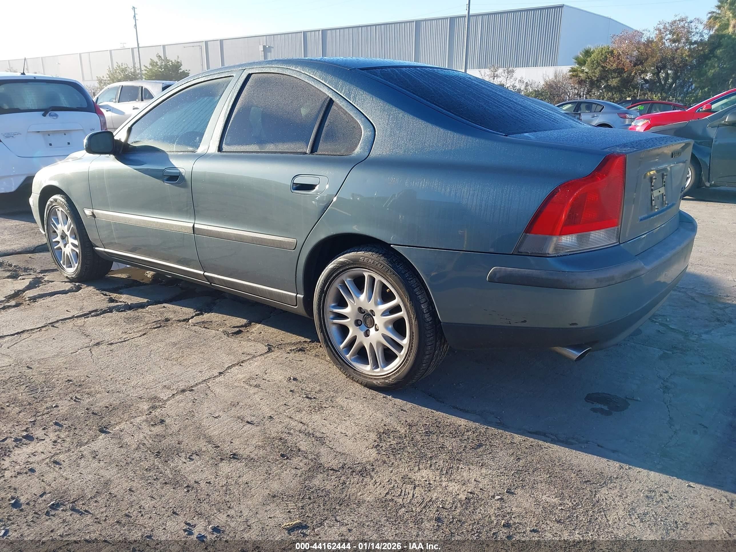 2002 Volvo S60 2.4t Pewter vin: YV1RS58D622099530
