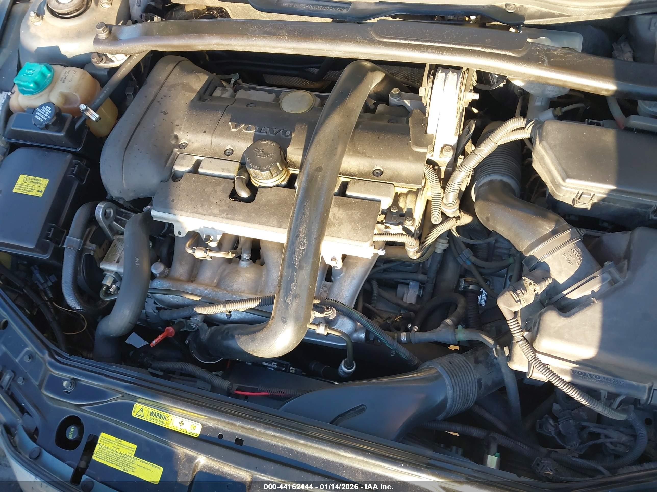 2002 Volvo S60 2.4t Pewter vin: YV1RS58D622099530