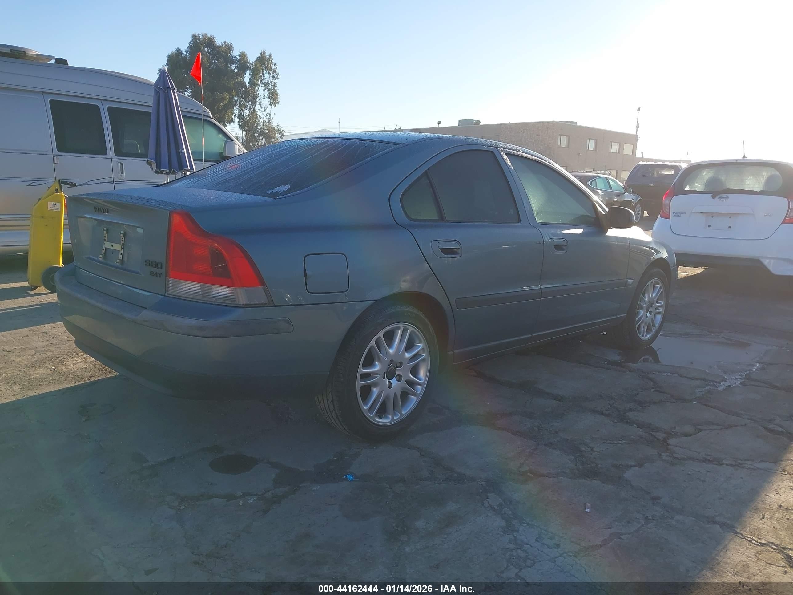 2002 Volvo S60 2.4t Pewter vin: YV1RS58D622099530