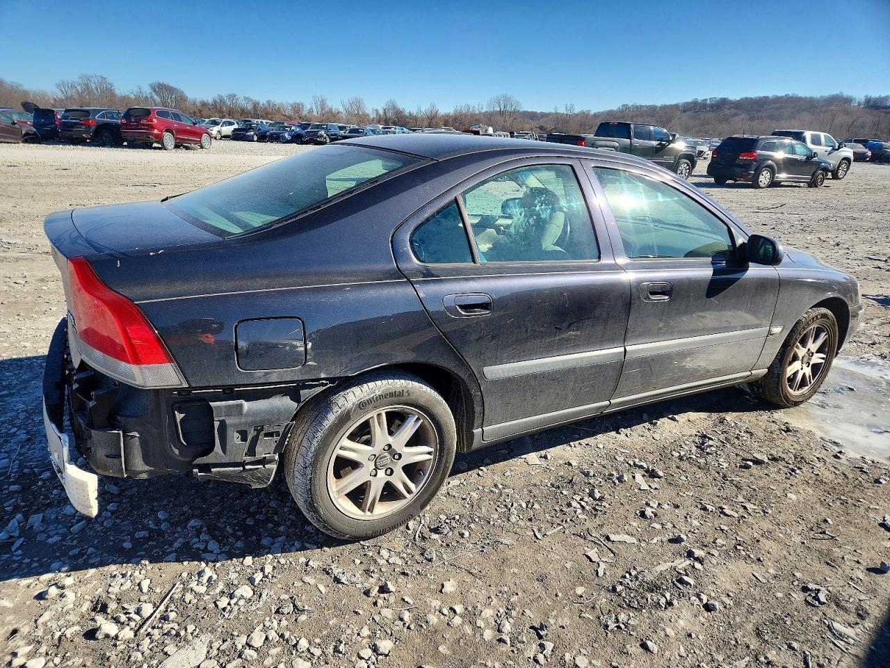 2002 Volvo S60 2.4t Gray vin: YV1RS58D722178835