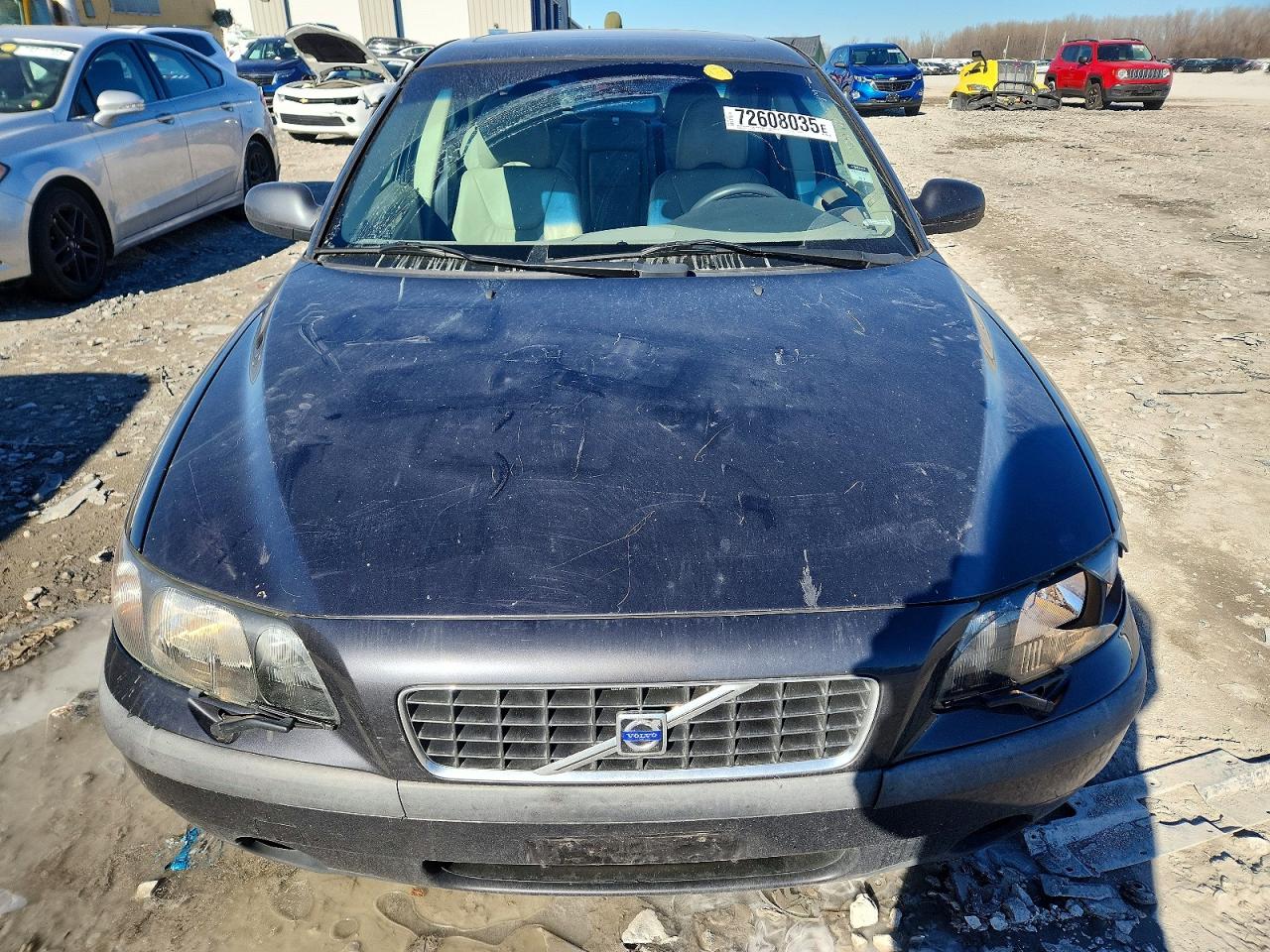 2002 Volvo S60 2.4t Gray vin: YV1RS58D722178835