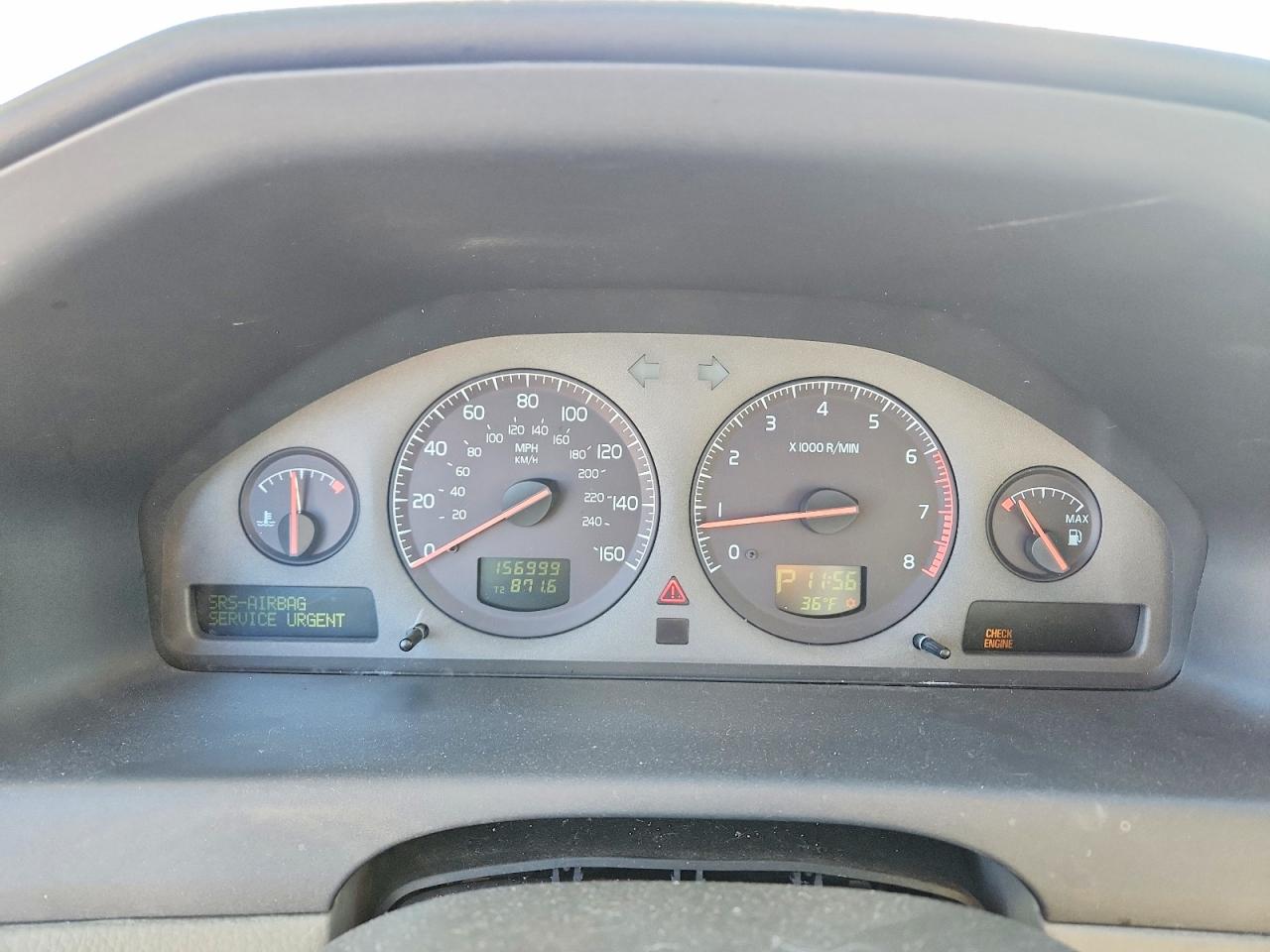 2002 Volvo S60 2.4t Gray vin: YV1RS58D722178835