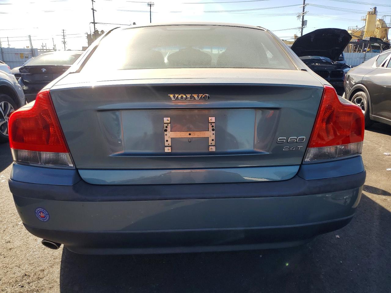 2003 Volvo S60 Green vin: YV1RS58D832249607