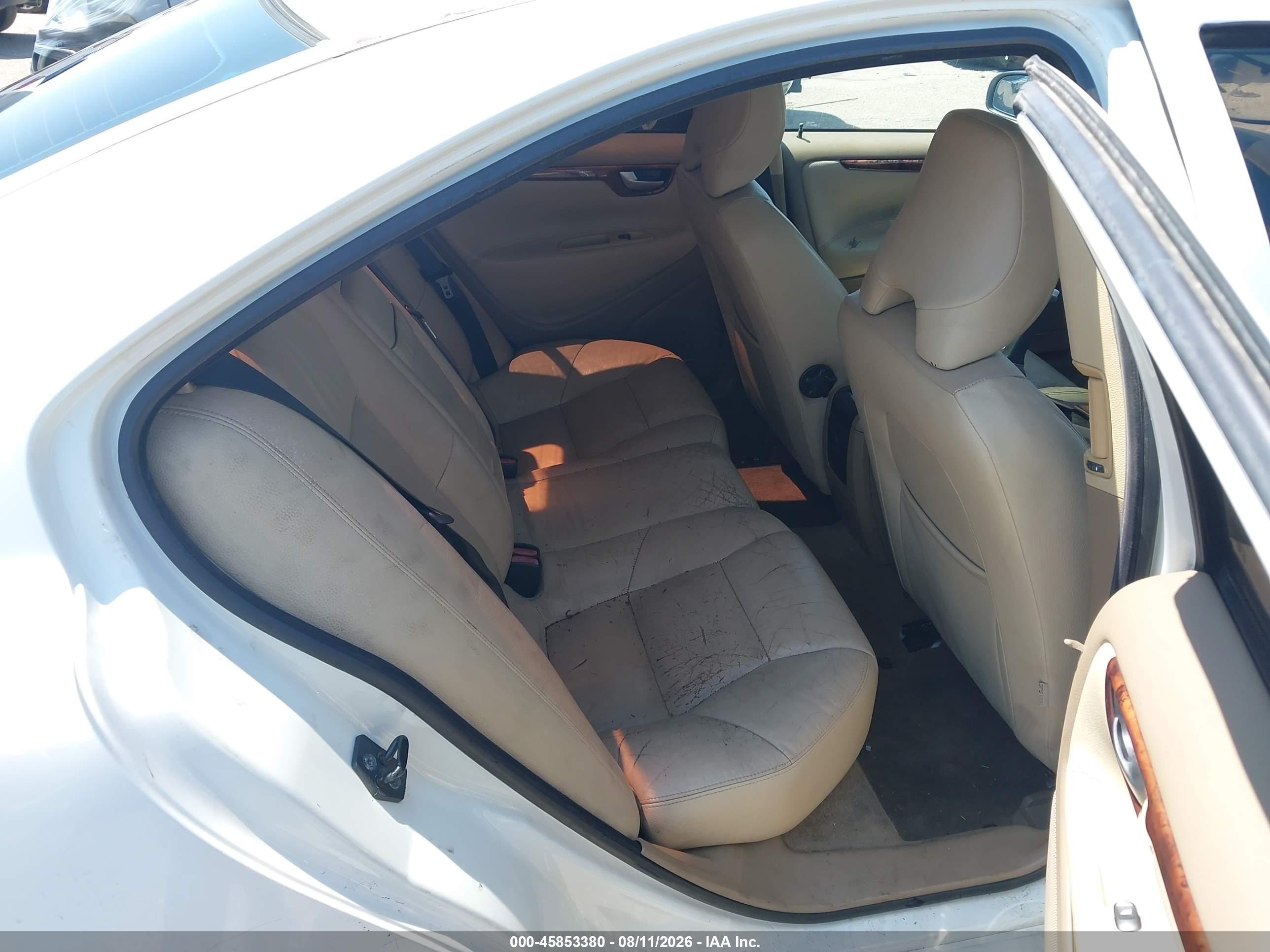 2006 Volvo S60 2.5t White vin: YV1RS592062538529