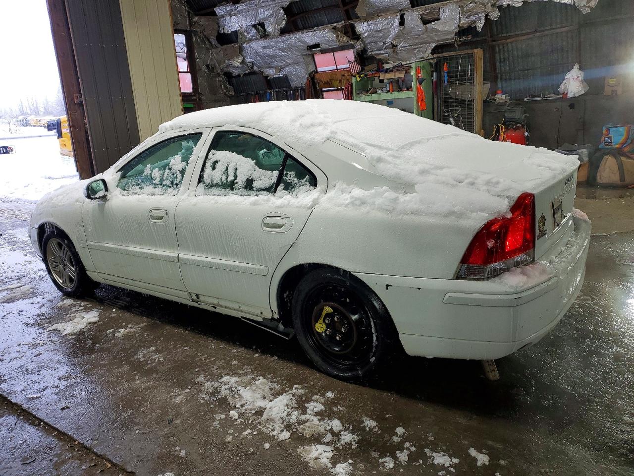 2007 Volvo S60 2.5t White vin: YV1RS592072600836