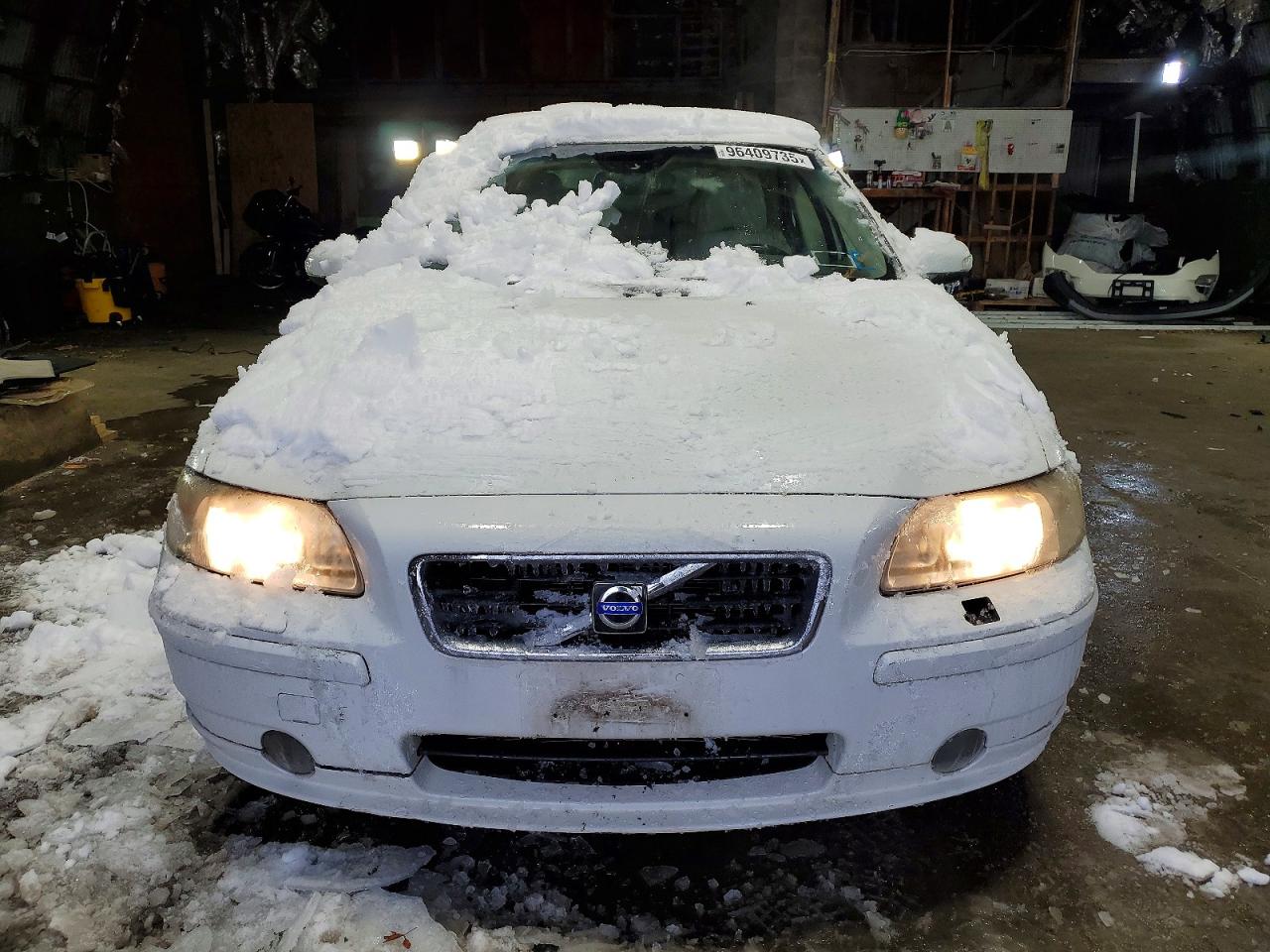 2007 Volvo S60 2.5t White vin: YV1RS592072600836