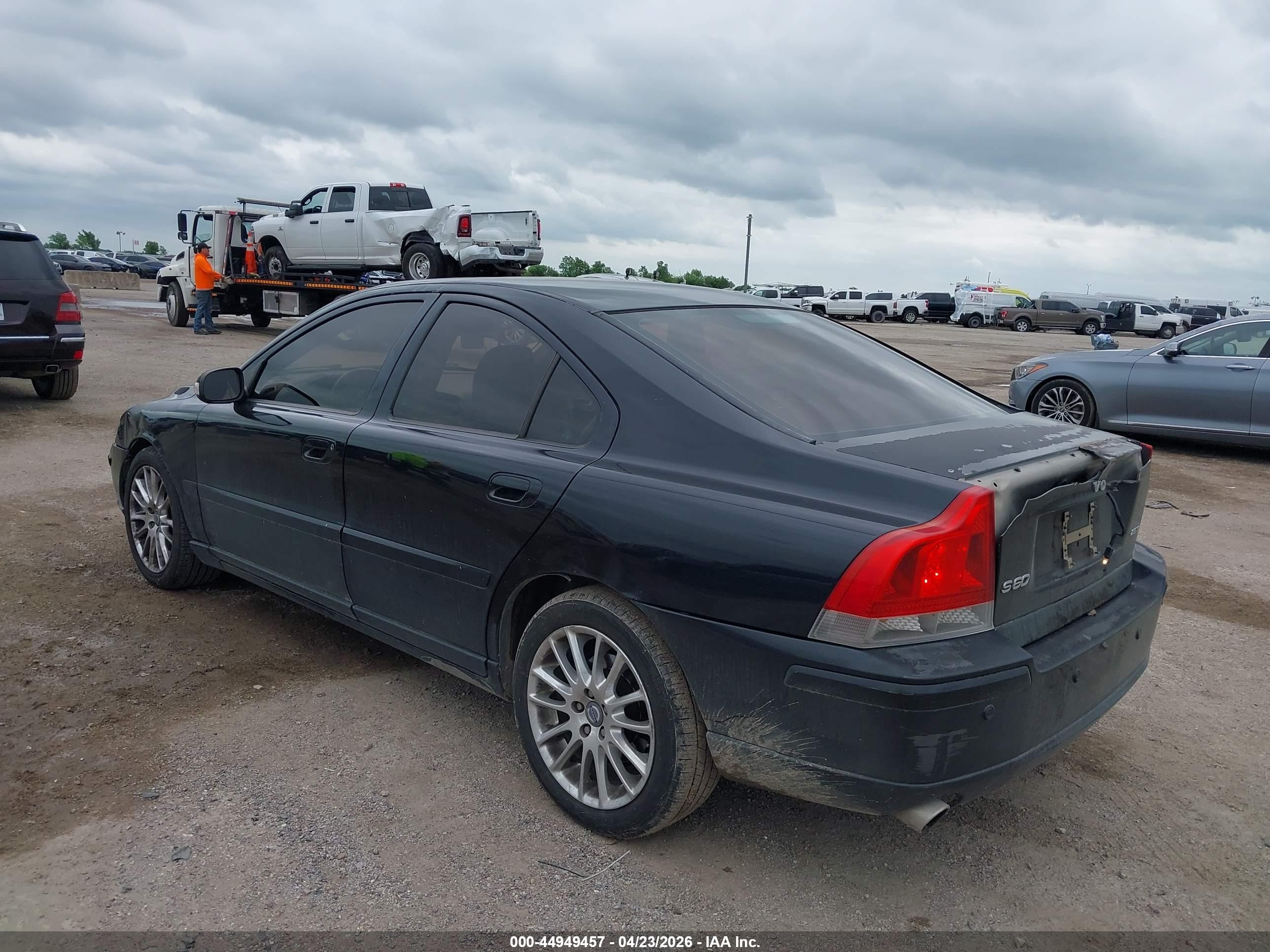 2007 Volvo S60 2.5t Black vin: YV1RS592072611352