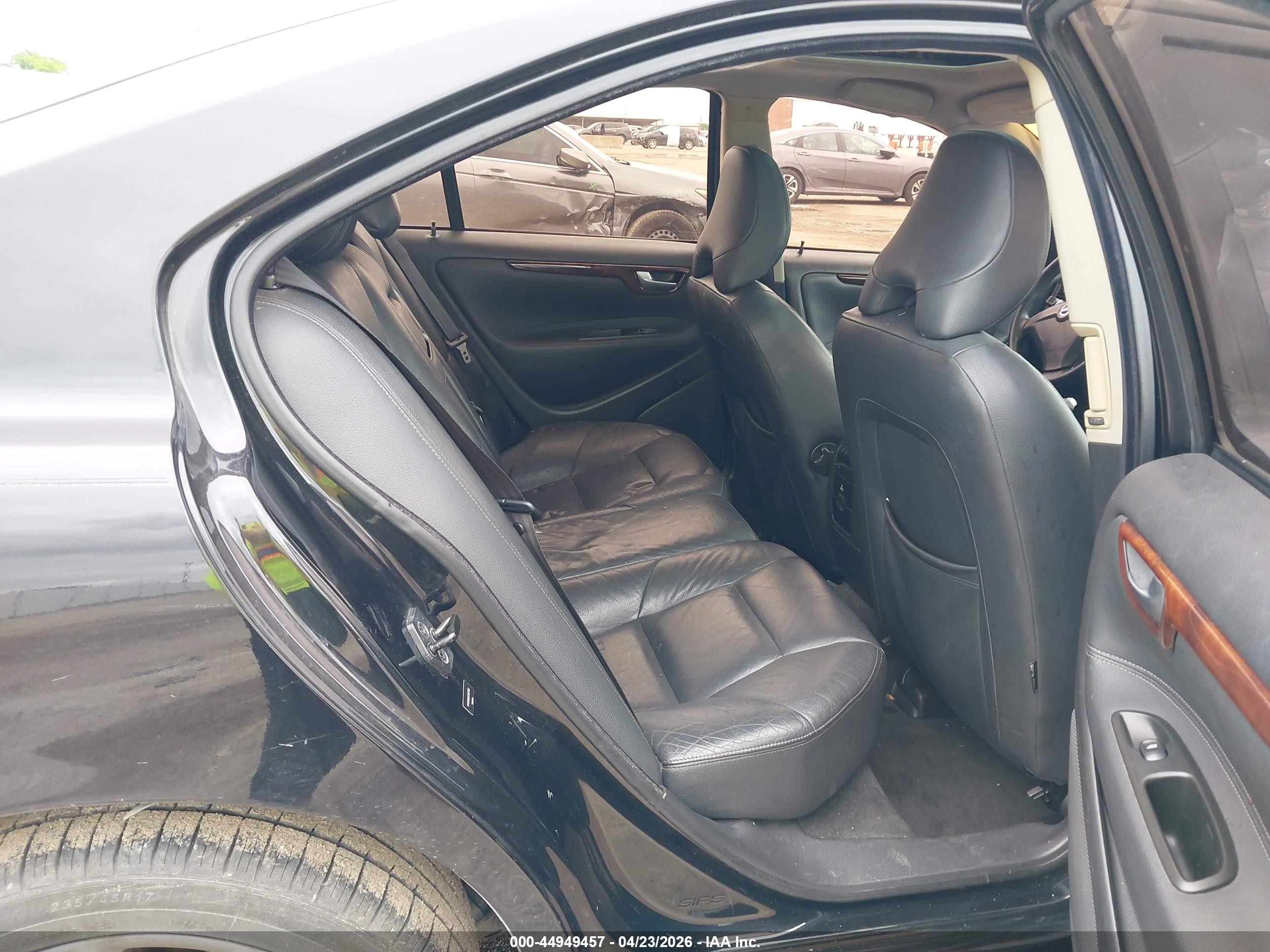 2007 Volvo S60 2.5t Black vin: YV1RS592072611352