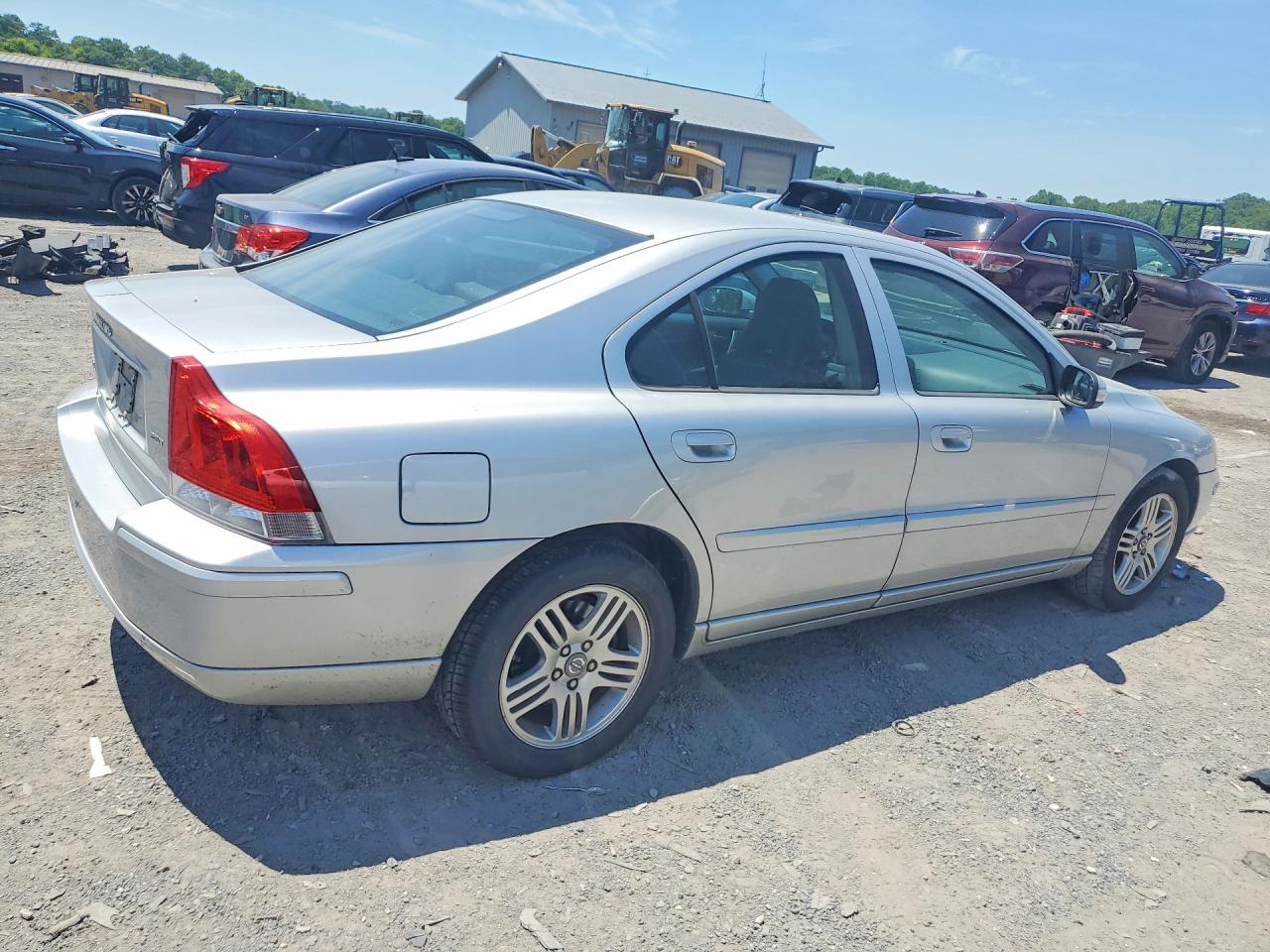 2007 Volvo S60 2.5t Silver vin: YV1RS592072645159