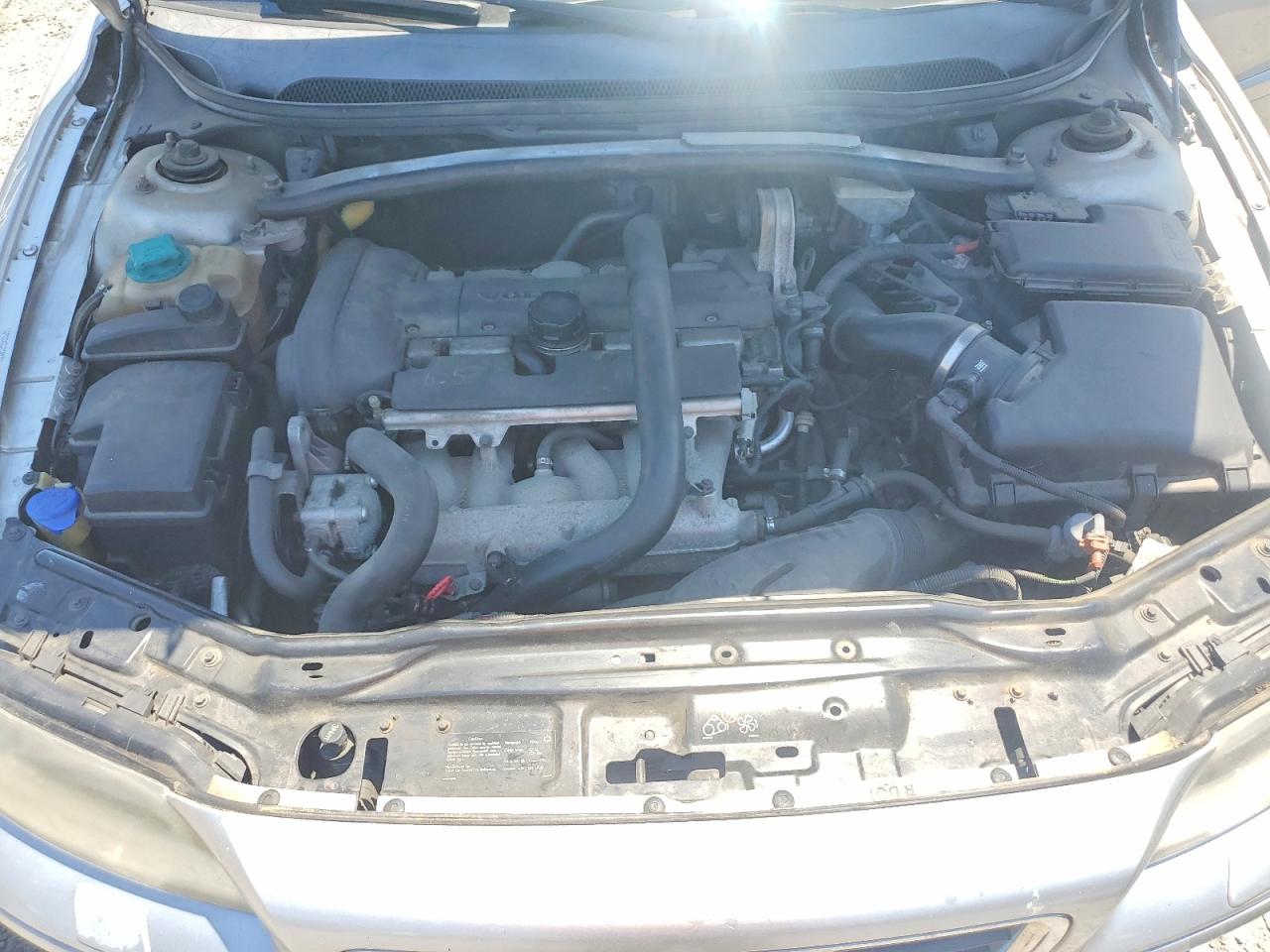 2007 Volvo S60 2.5t Silver vin: YV1RS592072645159