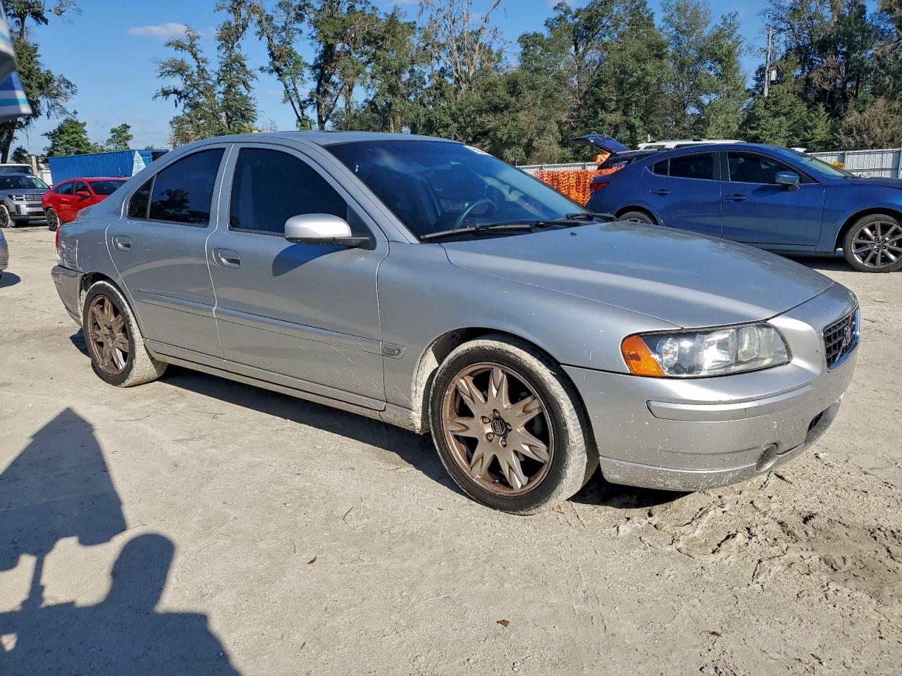 2005 Volvo S60 2.5t Silver vin: YV1RS592152446957