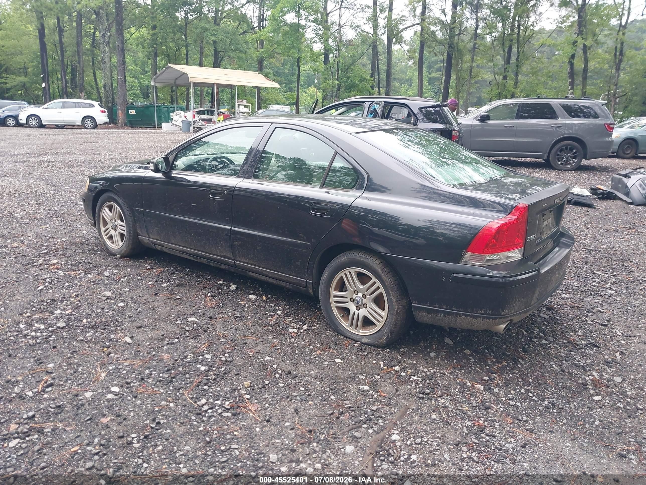 2007 Volvo S60 2.5t Dark Blue vin: YV1RS592172602871