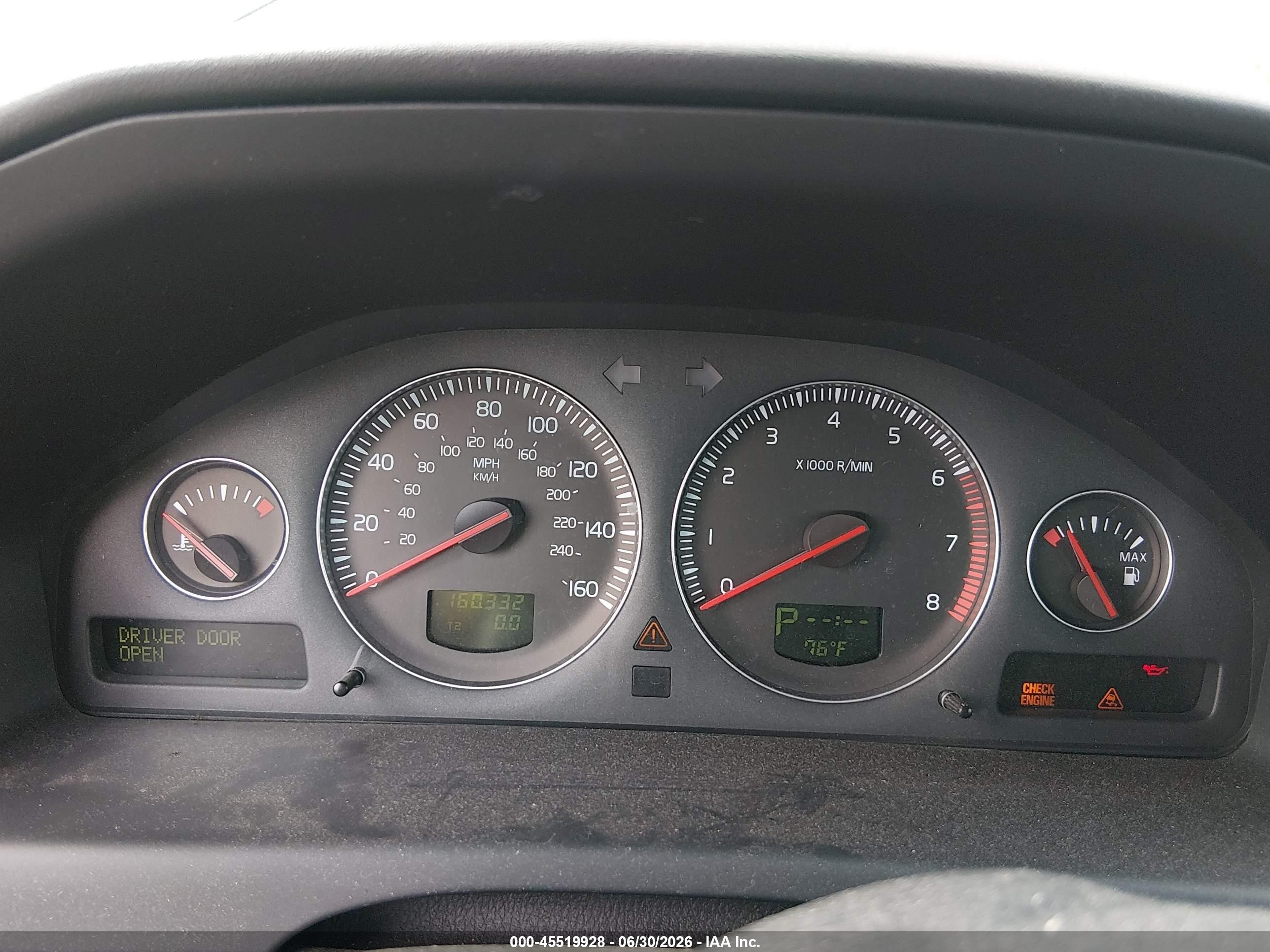 2008 Volvo S60 2.5t Серый vin: YV1RS592182694419