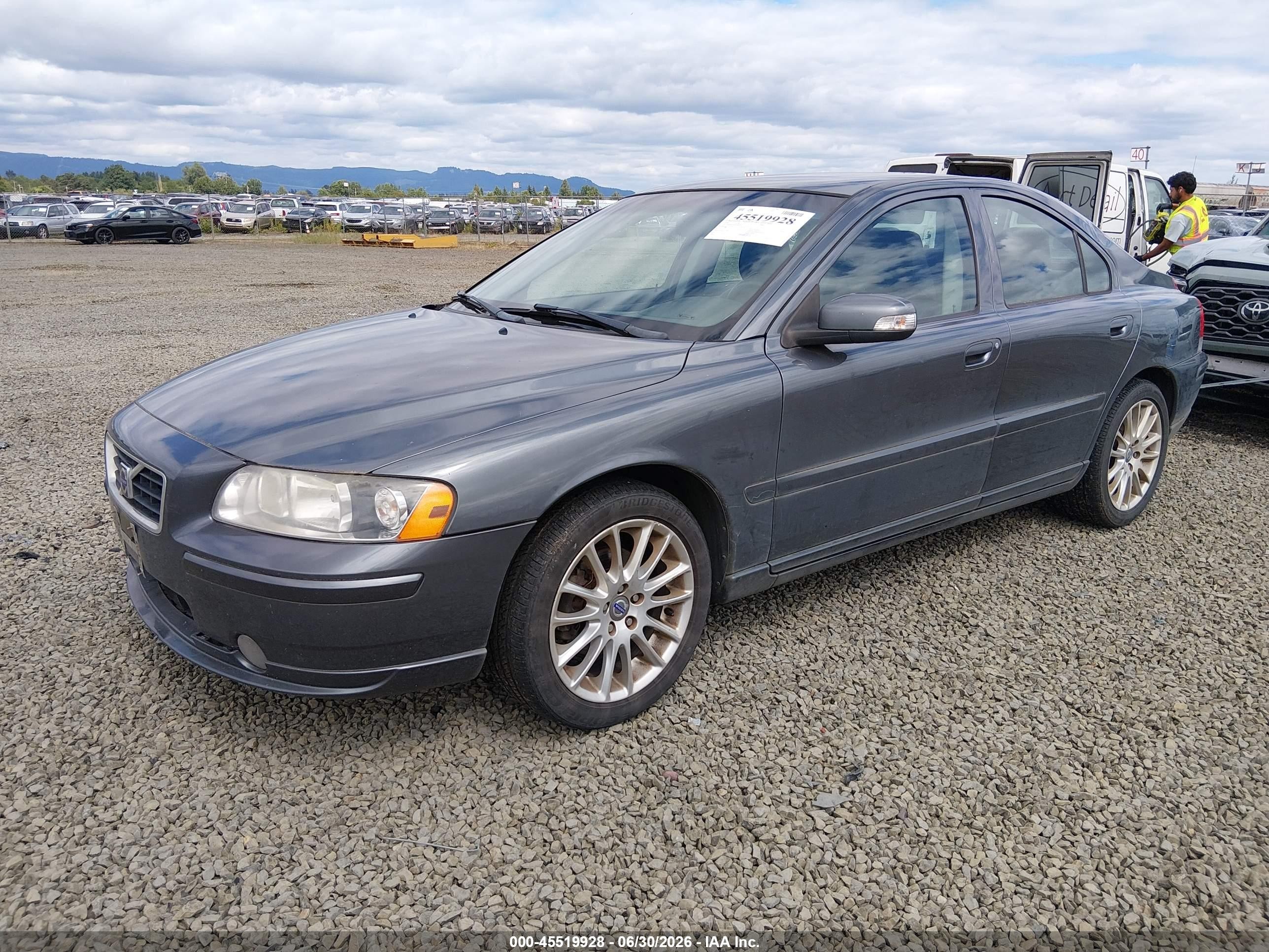 2008 Volvo S60 2.5t Серый vin: YV1RS592182694419