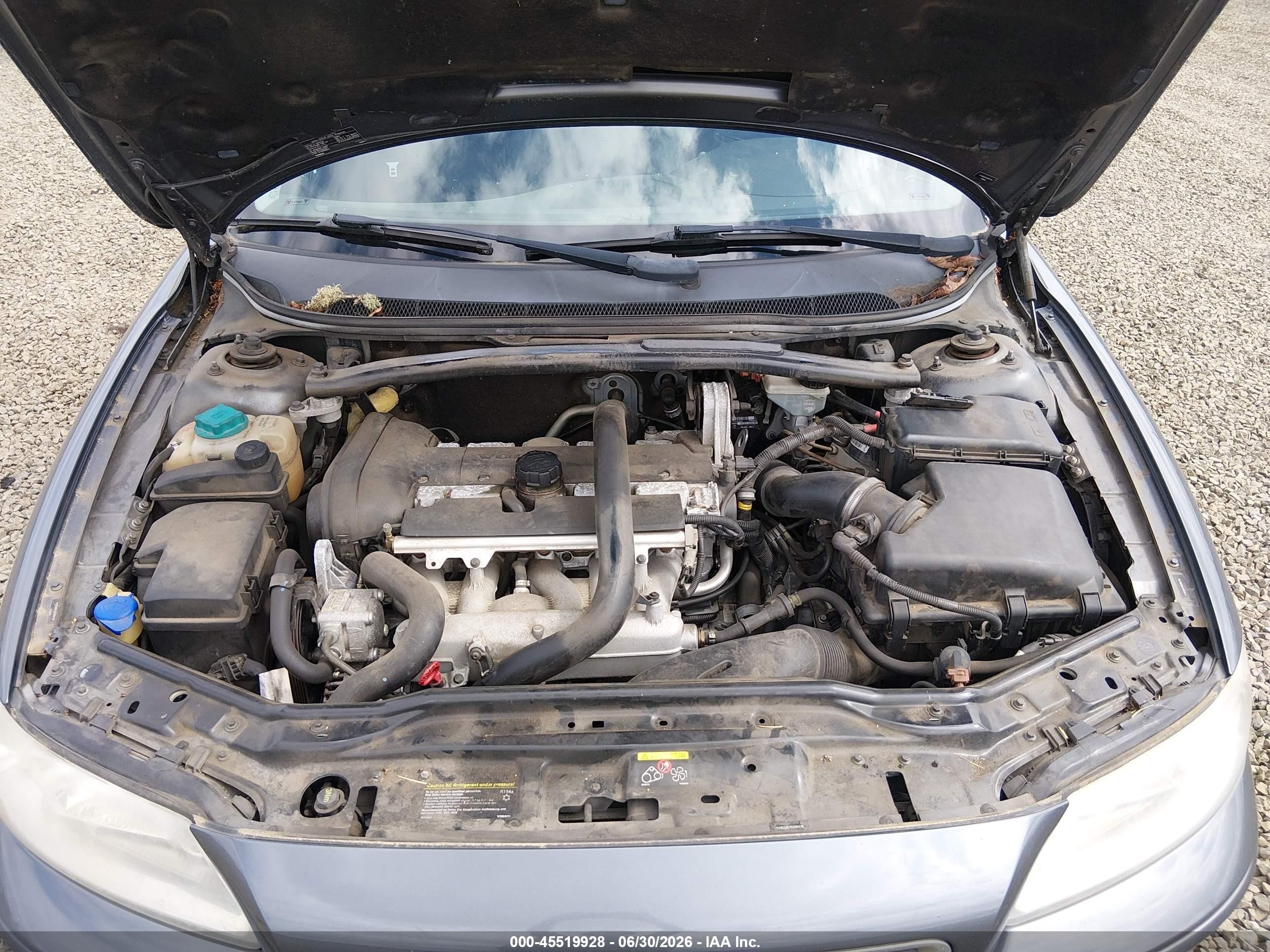 2008 Volvo S60 2.5t Серый vin: YV1RS592182694419