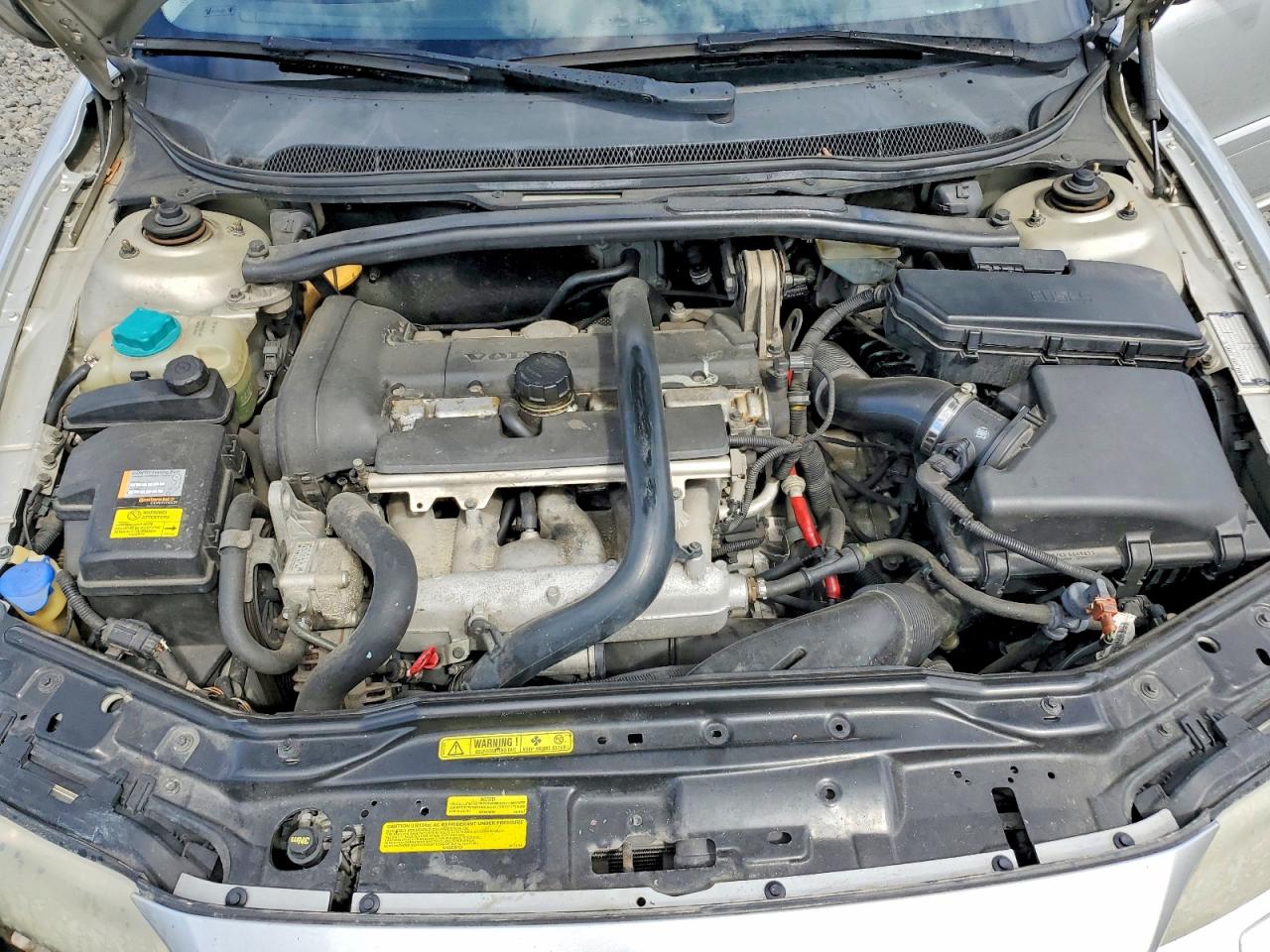 2005 Volvo S60 2.5t Серебряный vin: YV1RS592252485153