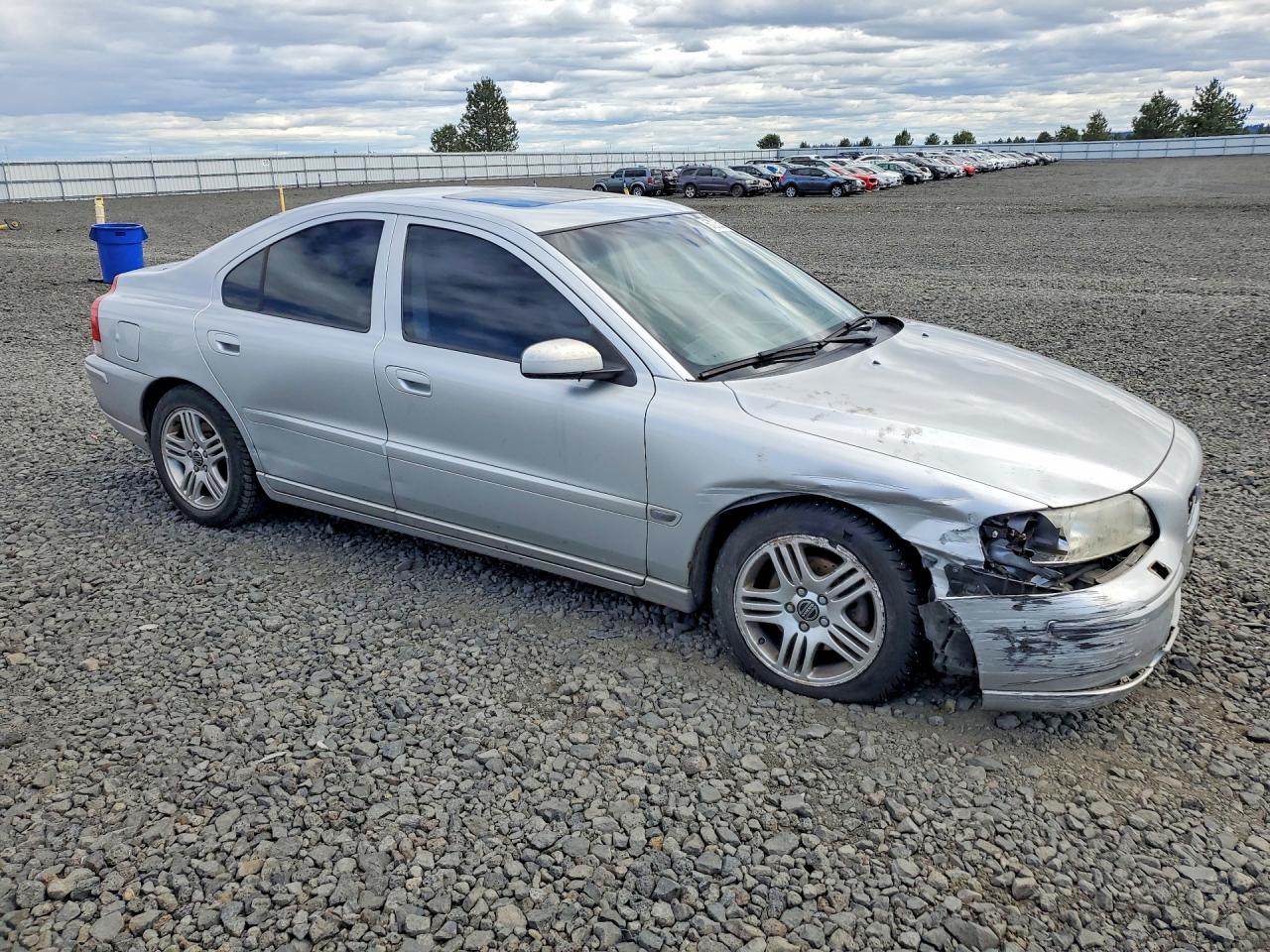 2005 Volvo S60 2.5t Серебряный vin: YV1RS592252485153