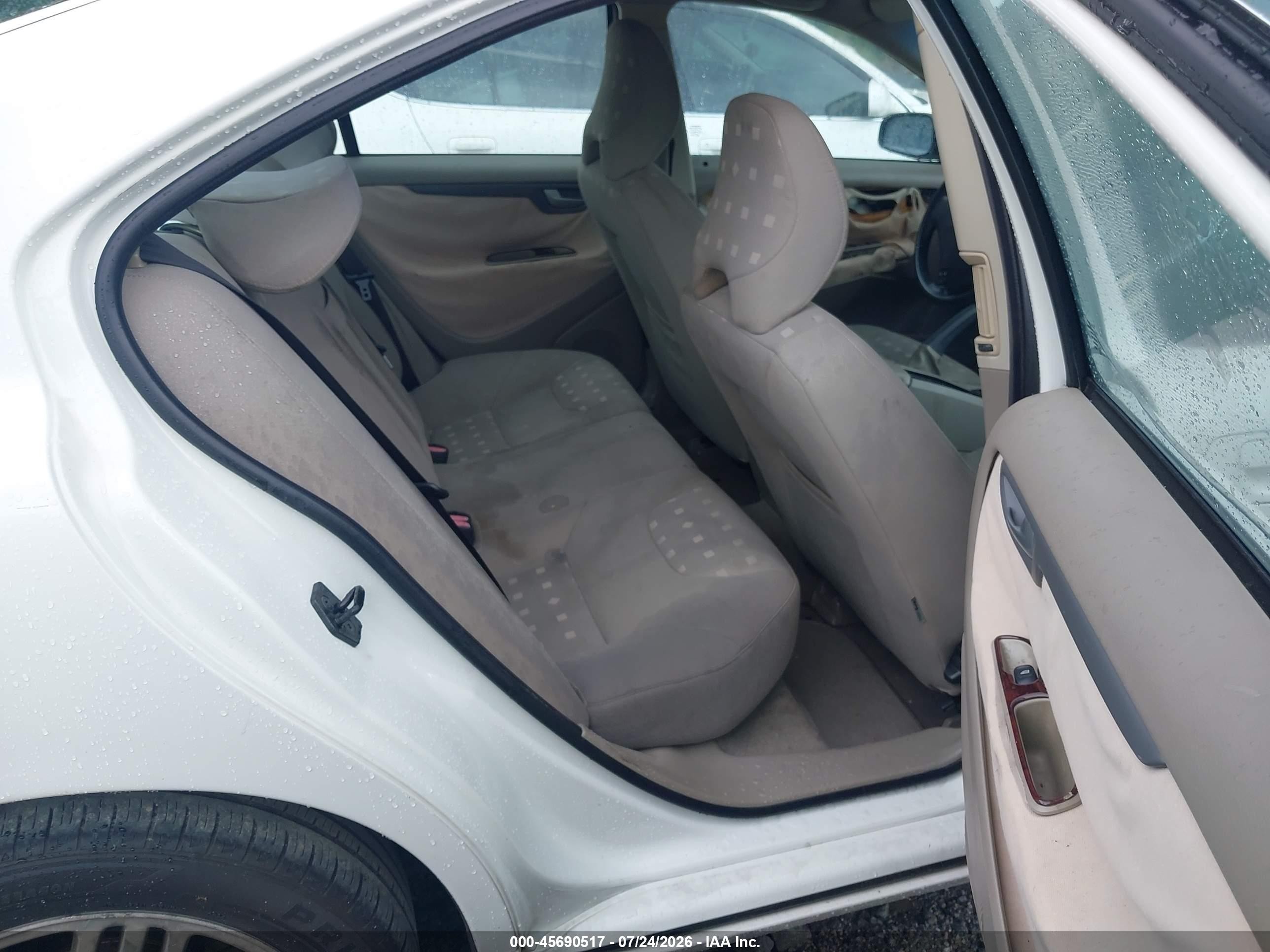 2006 Volvo S60 2.5t White vin: YV1RS592262507315