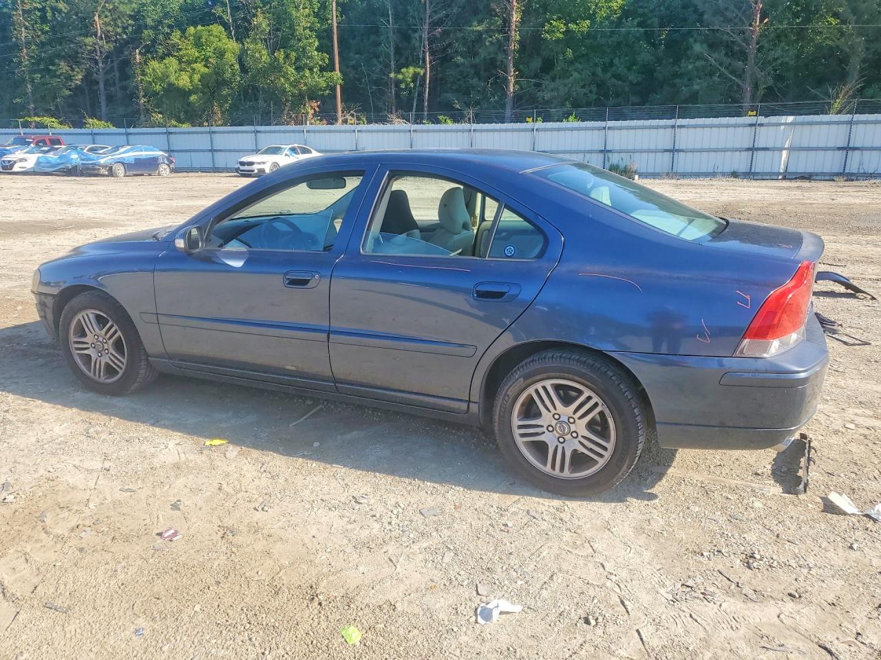 2007 Volvo S60 2.5t Синий vin: YV1RS592272613782