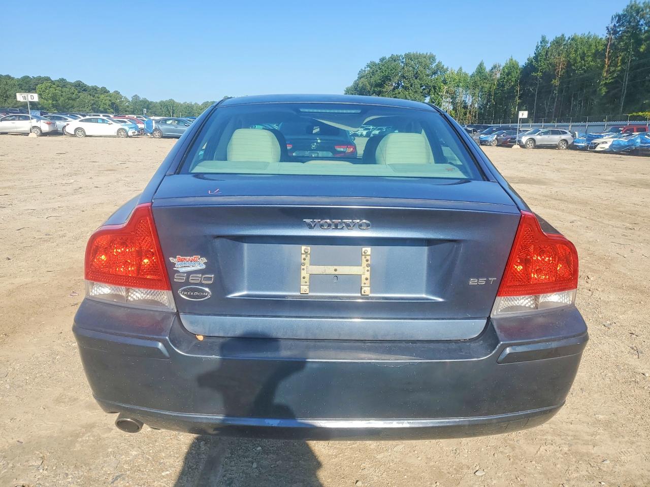 2007 Volvo S60 2.5t Синий vin: YV1RS592272613782
