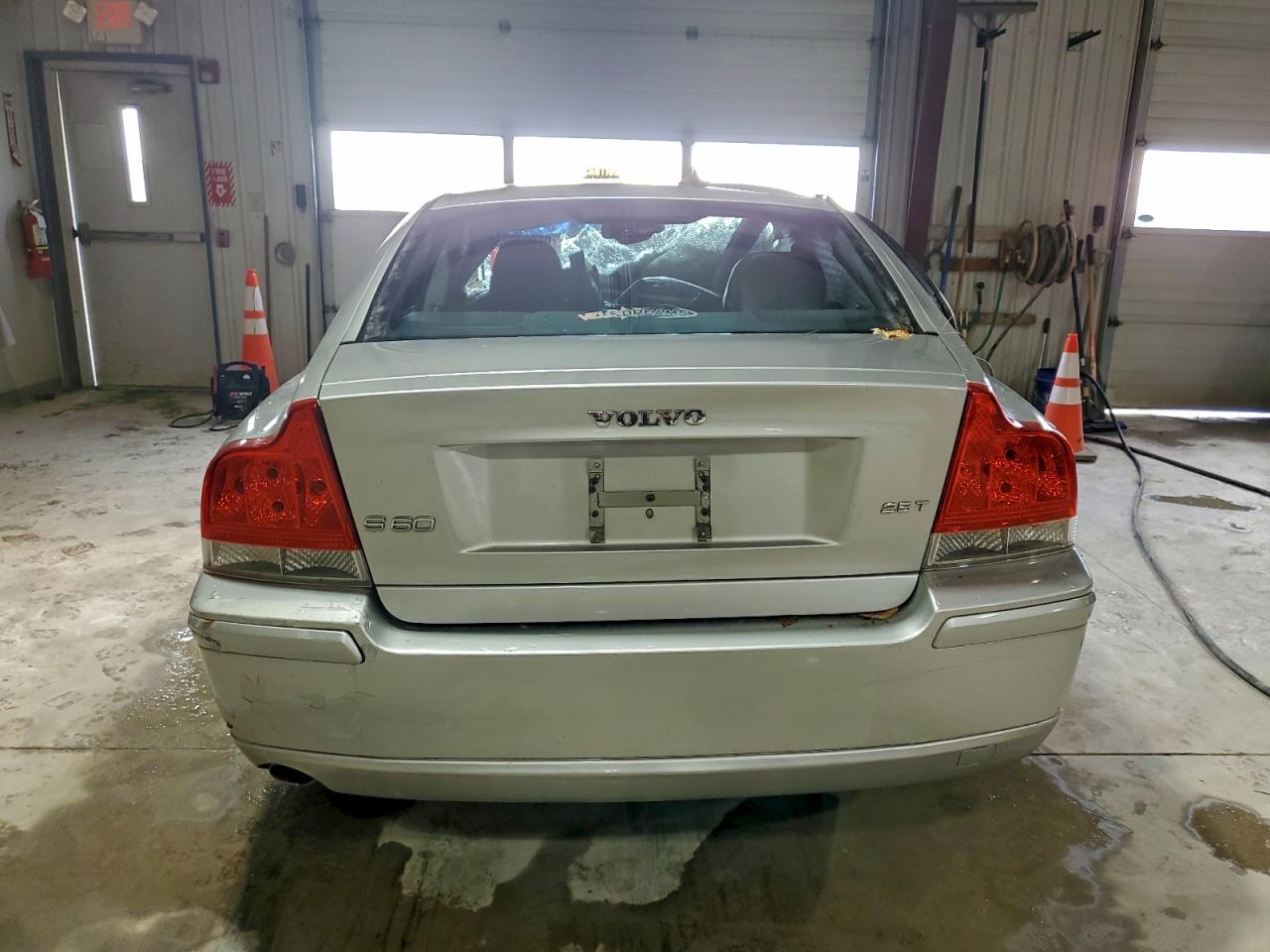 2008 Volvo S60 2.5t Silver vin: YV1RS592282701166