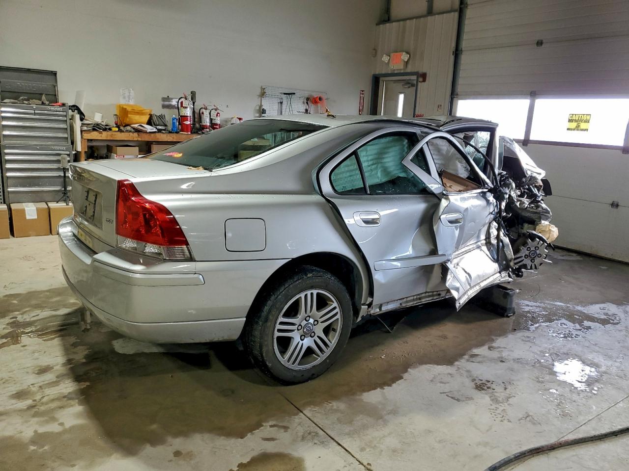 2008 Volvo S60 2.5t Silver vin: YV1RS592282701166