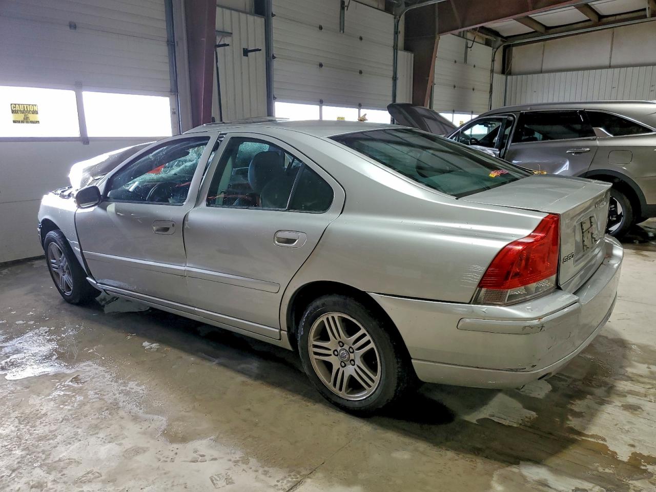2008 Volvo S60 2.5t Silver vin: YV1RS592282701166